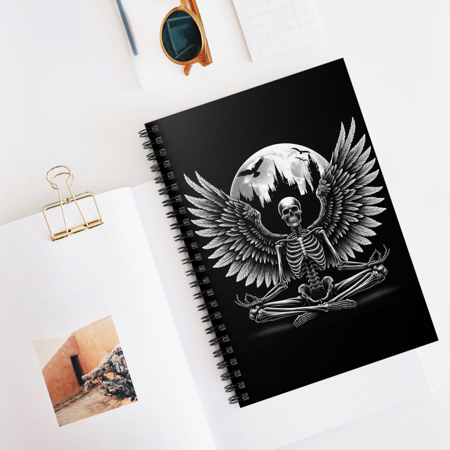 Eternal Balance - Spiral Ruled Line Journal