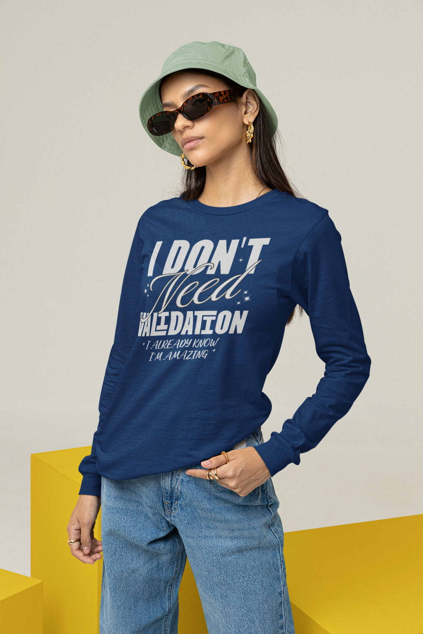 A Them Problem - Unisex Alternative Lightweight Long Sleeve Tee