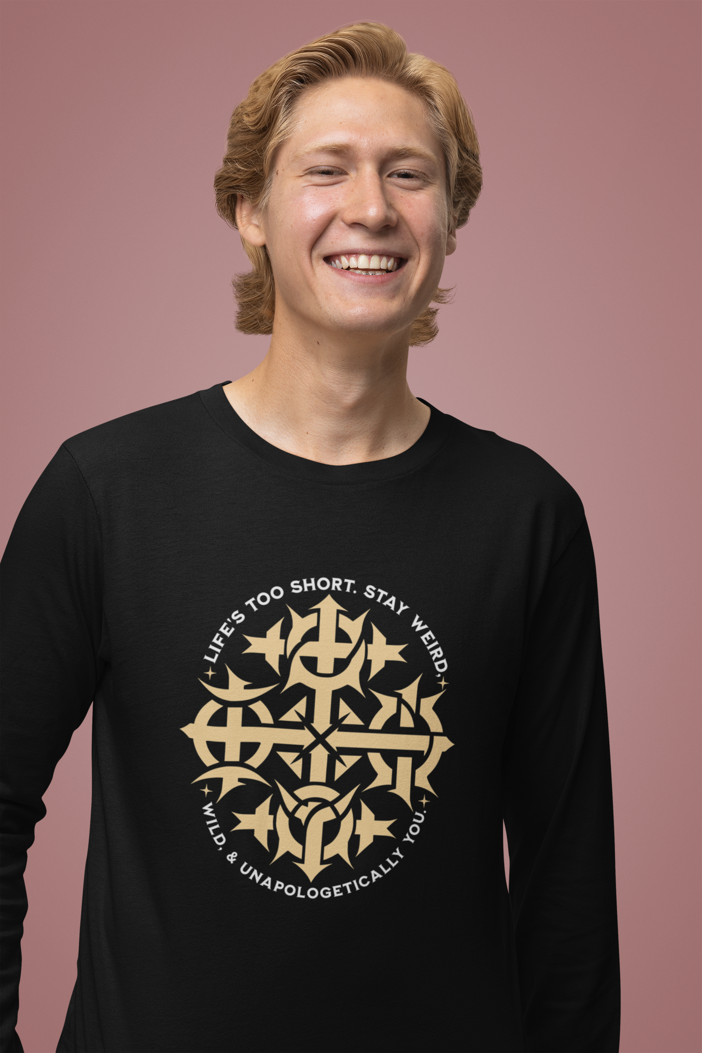 Stay Weird - Unisex Alternative Lightweight Long Sleeve Tee