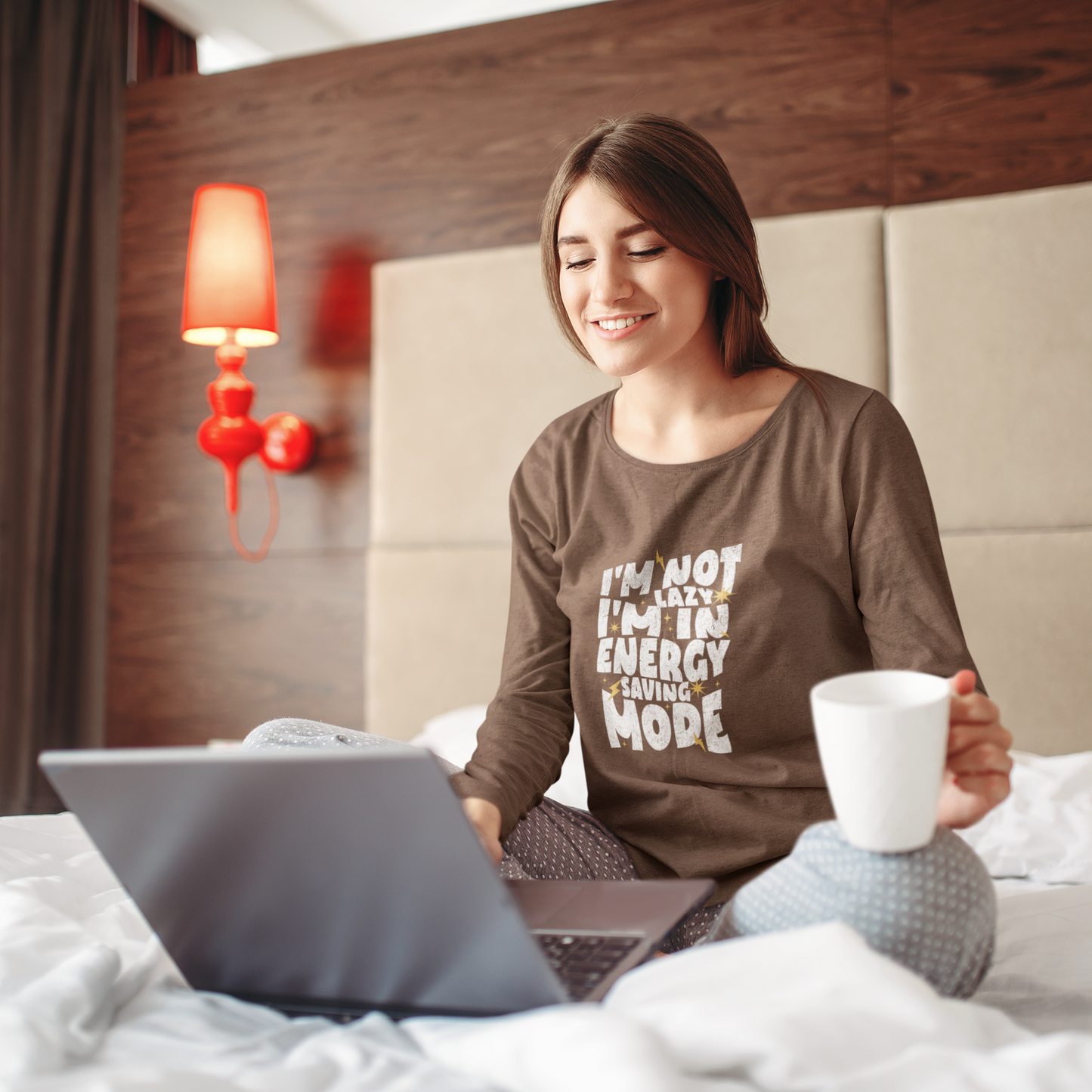 I'm Not Lazy - Unisex Alternative Lightweight Long Sleeve Tee