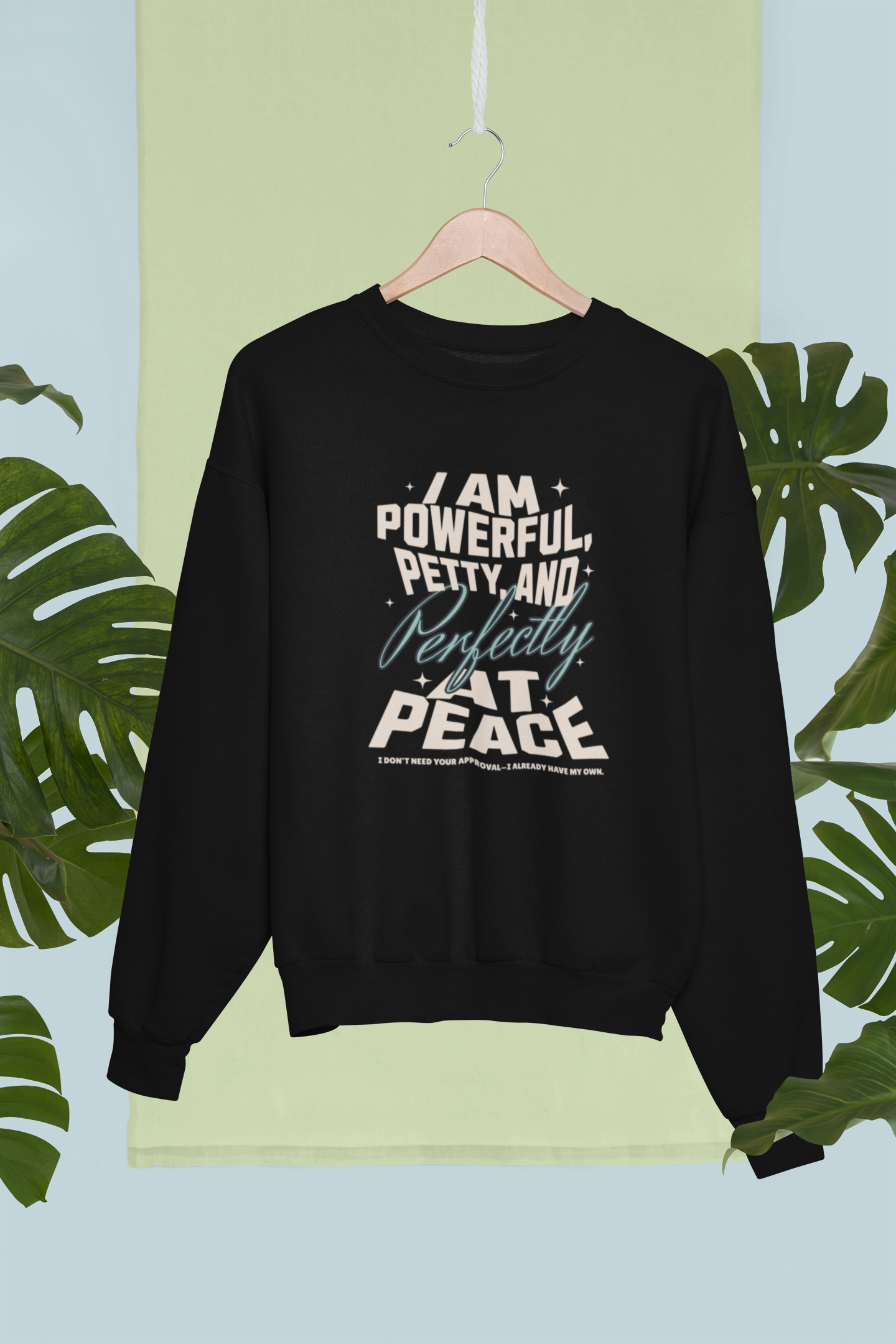 Powerful and Petty - Alternative Unisex Heavy Blend™ Crewneck Sweatshirt