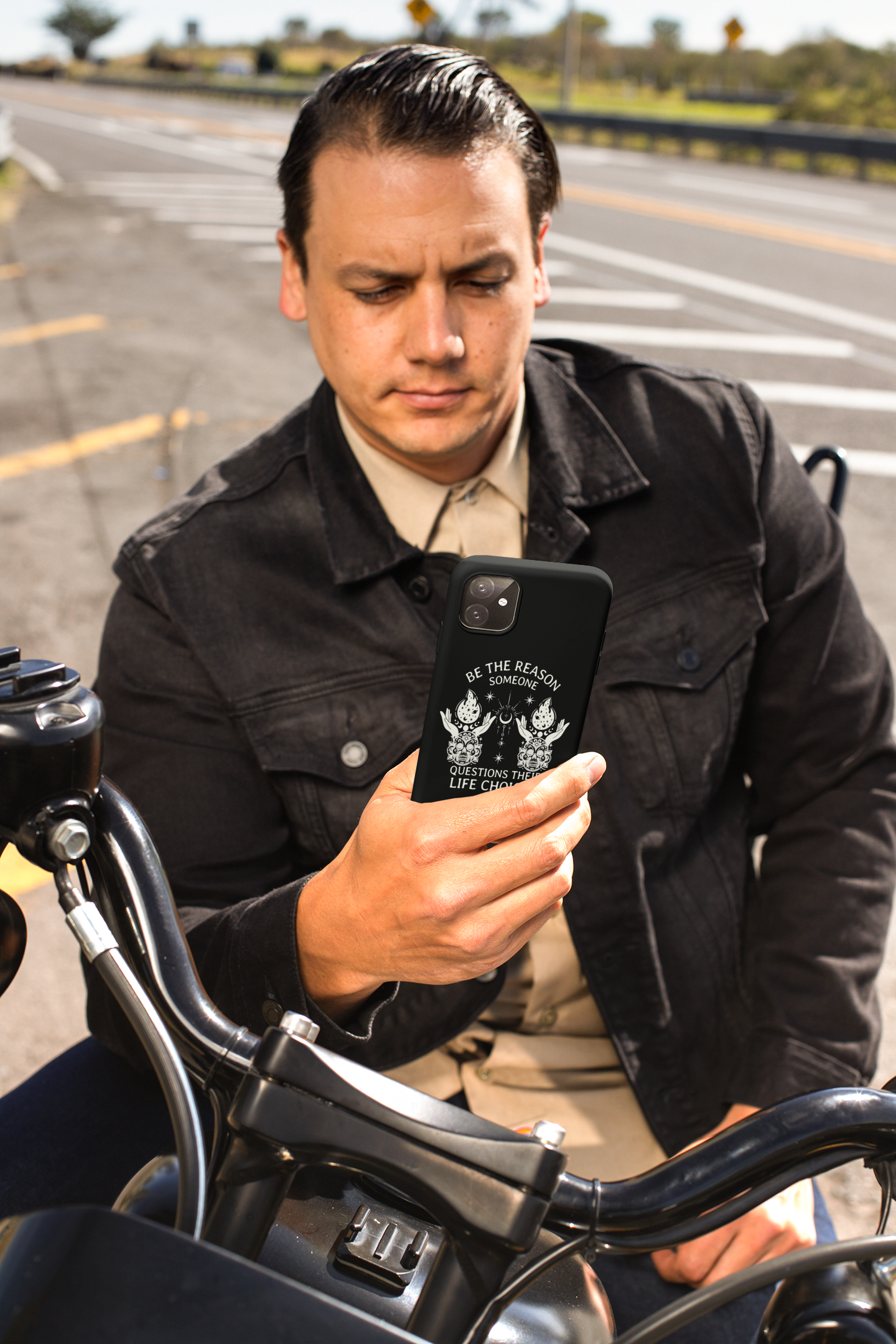 Be The Reason - Tough Cases - Black - For Samsung, Pixel & iPhone