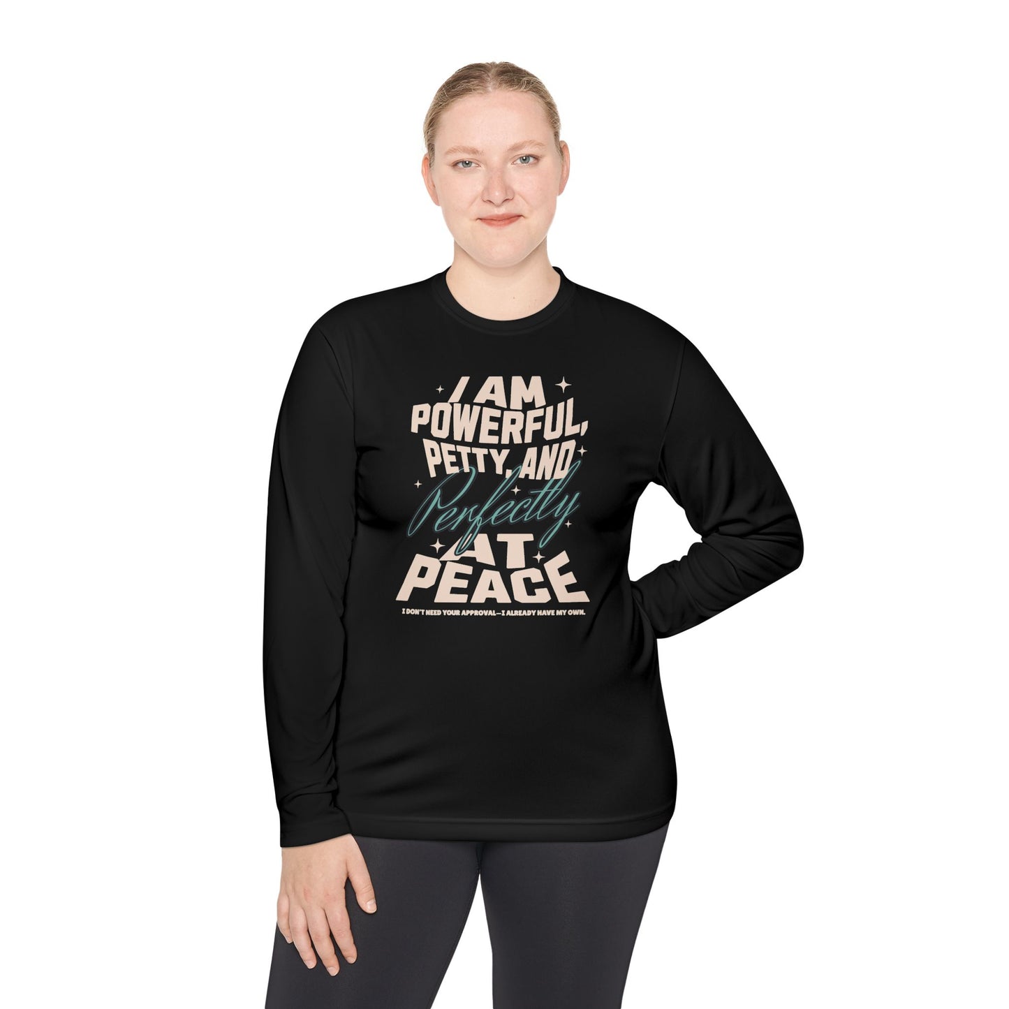 Powerful and Petty - Unisex Alternative Lightweight Long Sleeve Tee