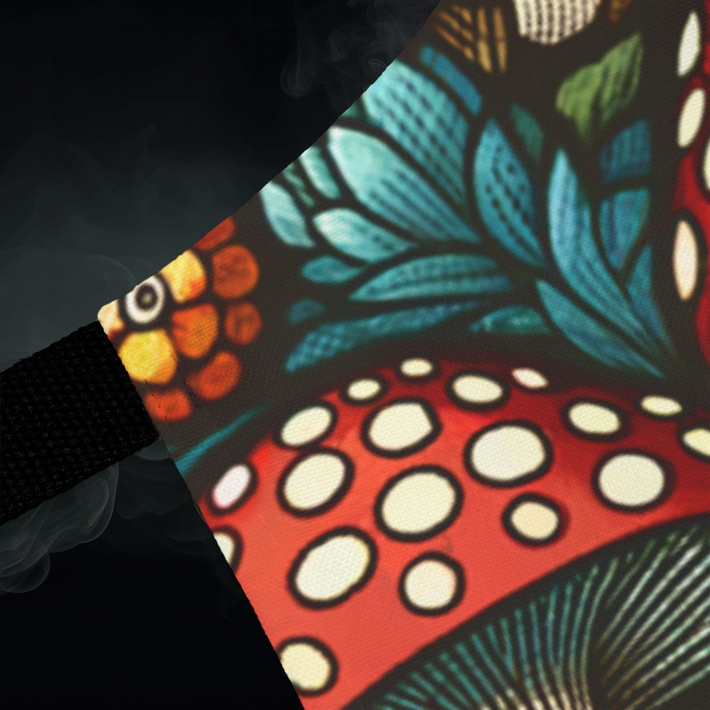 Enchanted Harvest - Black - Gothic Kitchen Apron