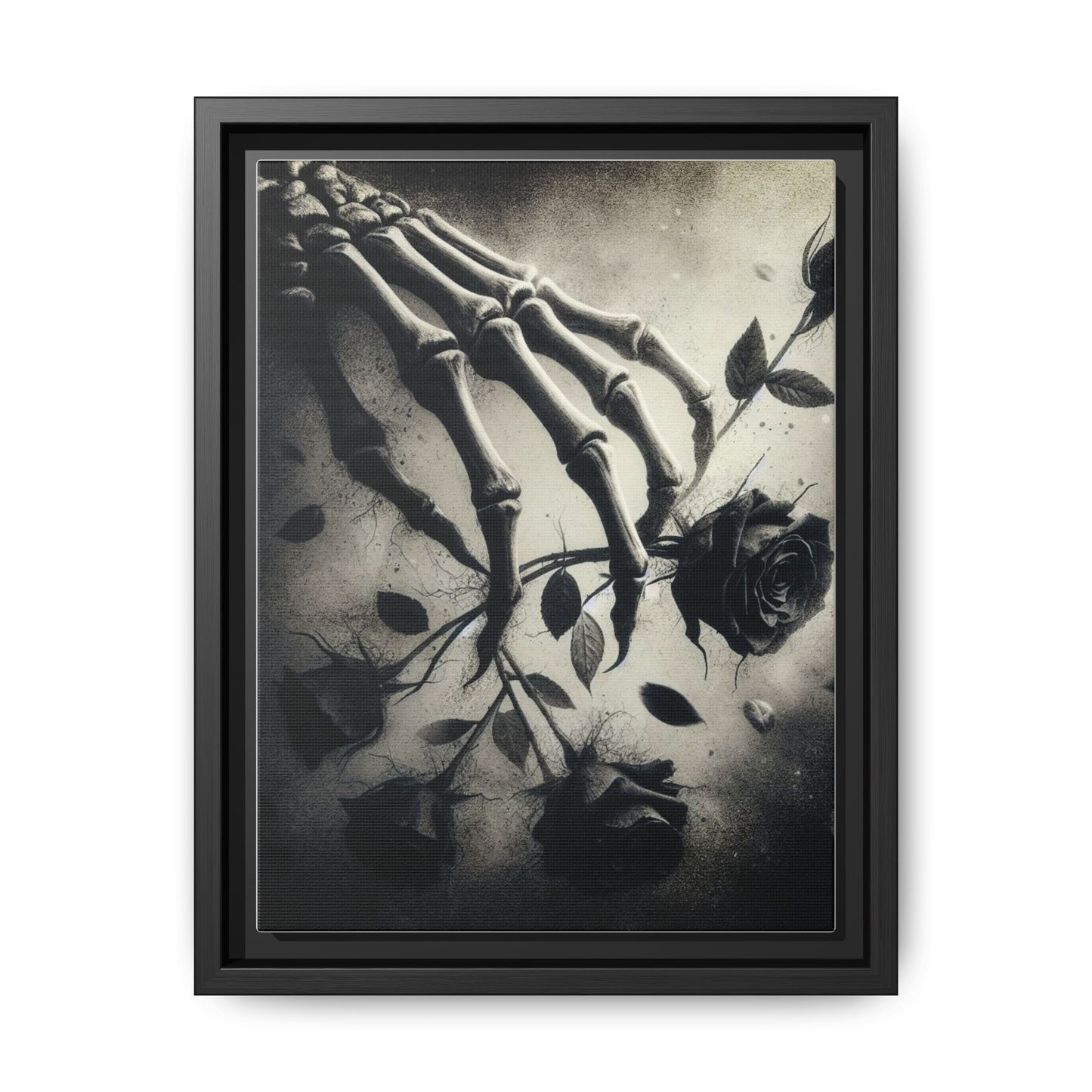 Eternal Decay - Framed Matte Canvas Art