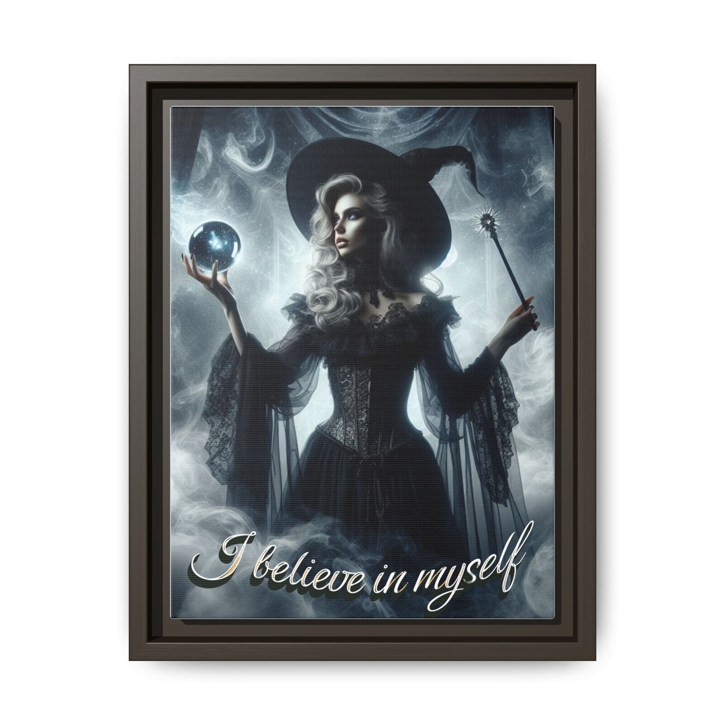 I Believe in Myself - Framed Matte Canvas Print