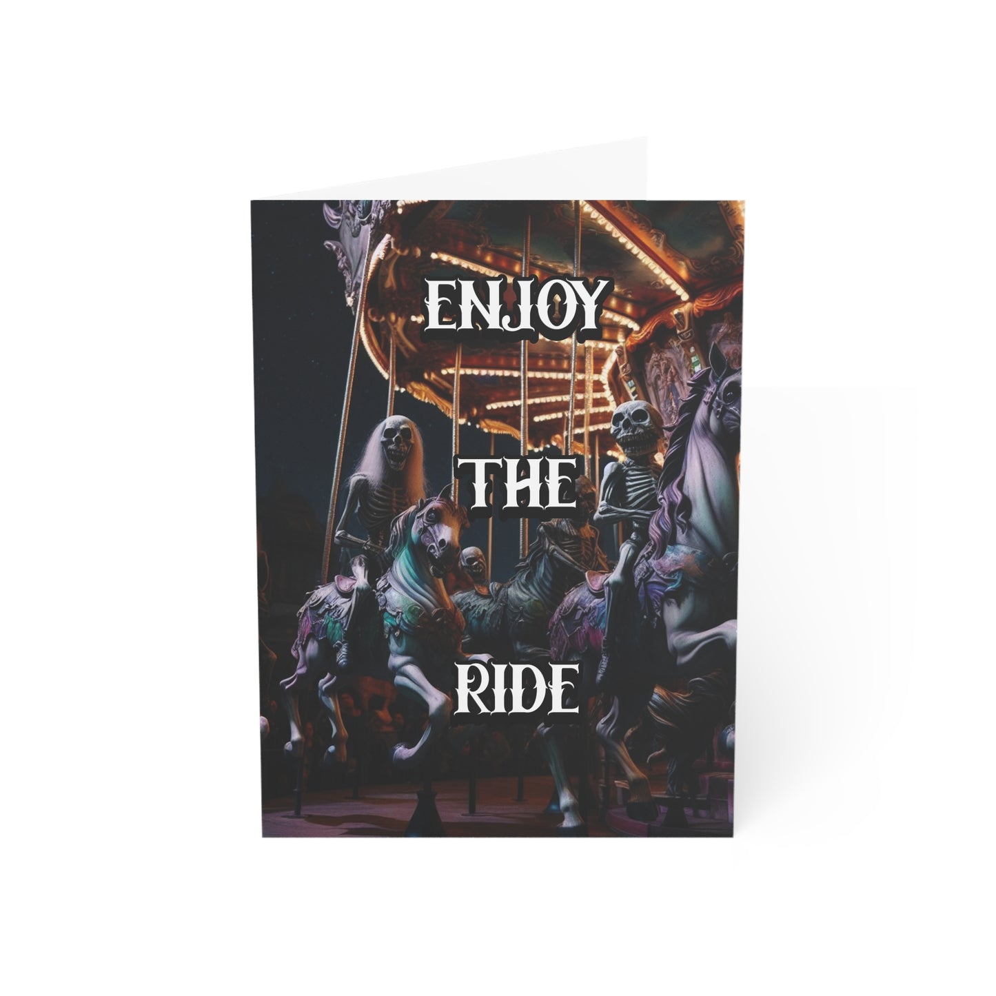 Enjoy the Ride - Alternative Greeting Card