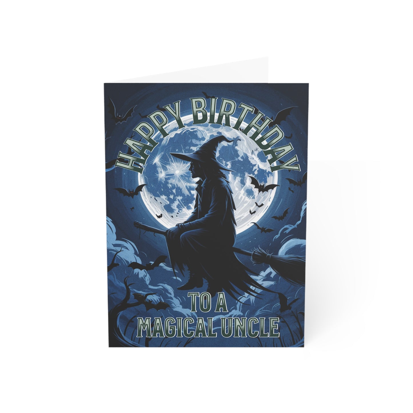 Magical Uncle - Alternative Birthday Wishes Card