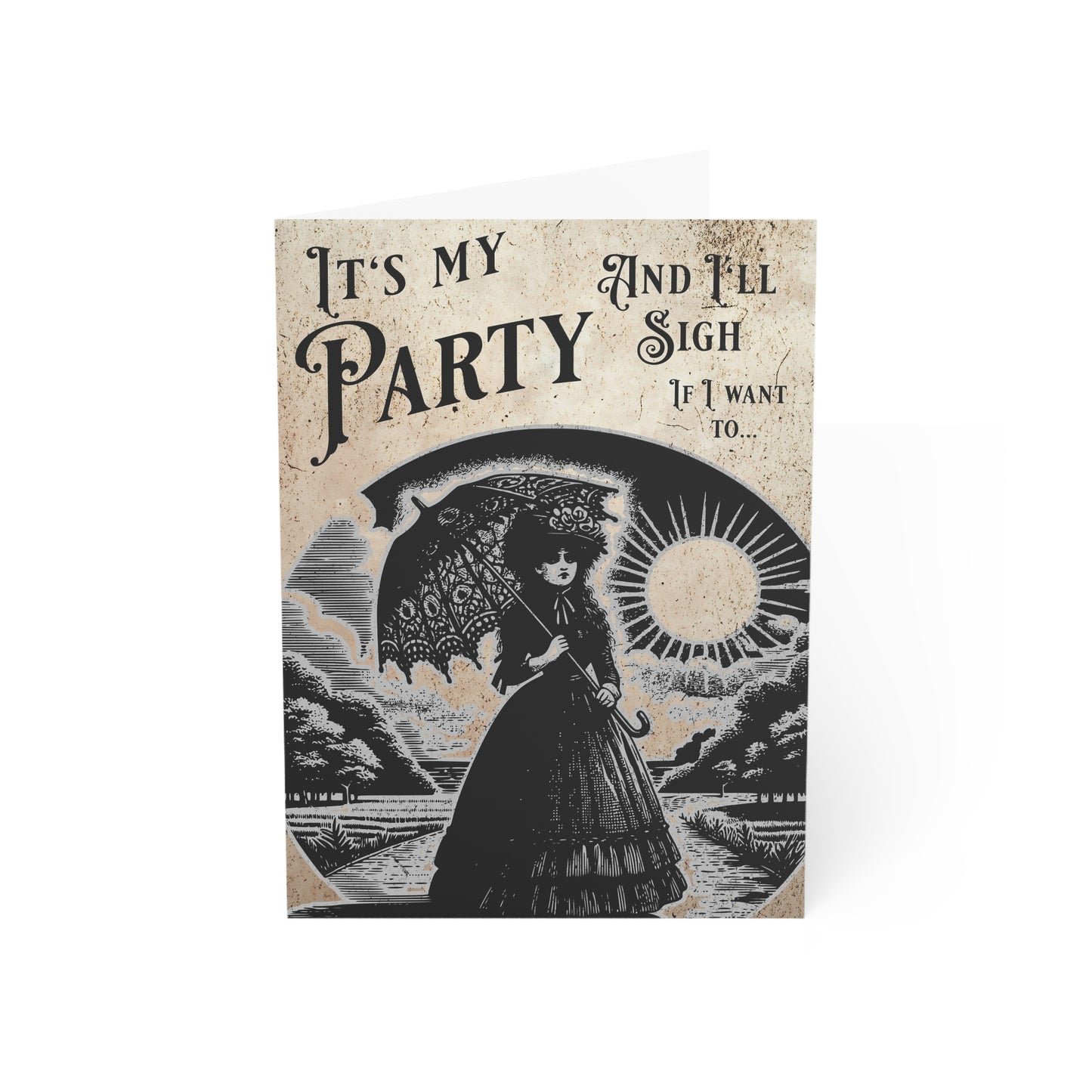It's my Party - Alternative Birthday Wishes Card