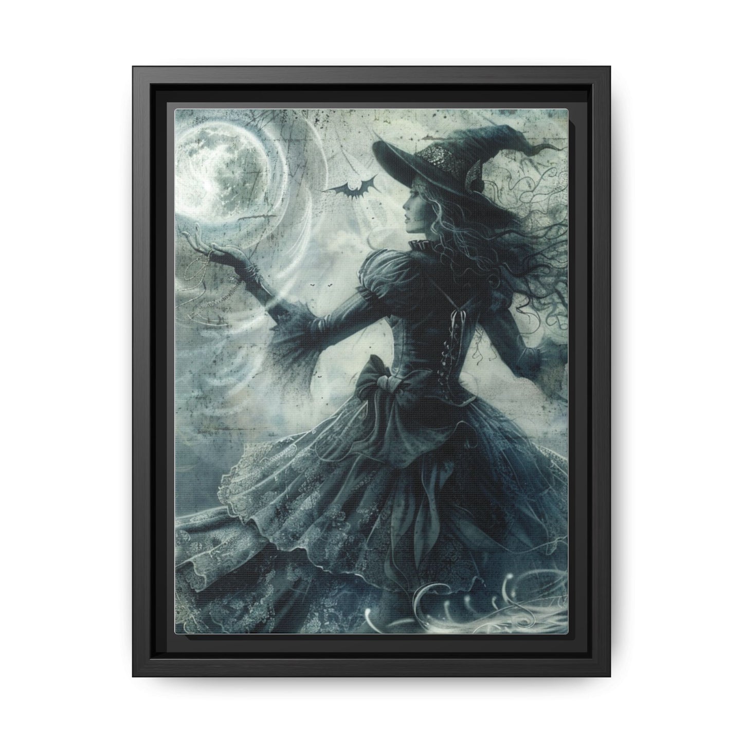Enchanted Elegance - Framed Matte Canvas Print
