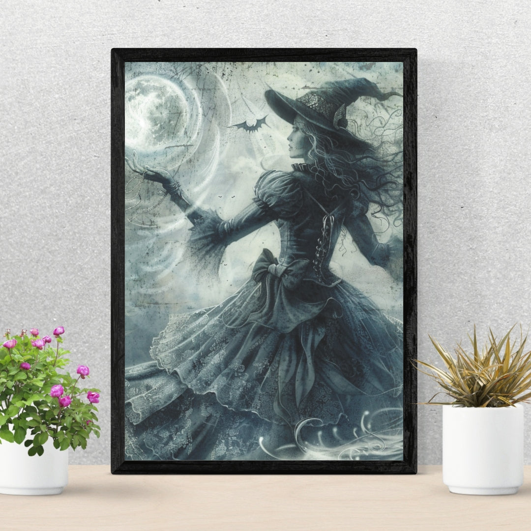 Enchanted Elegance - Framed Matte Canvas Print