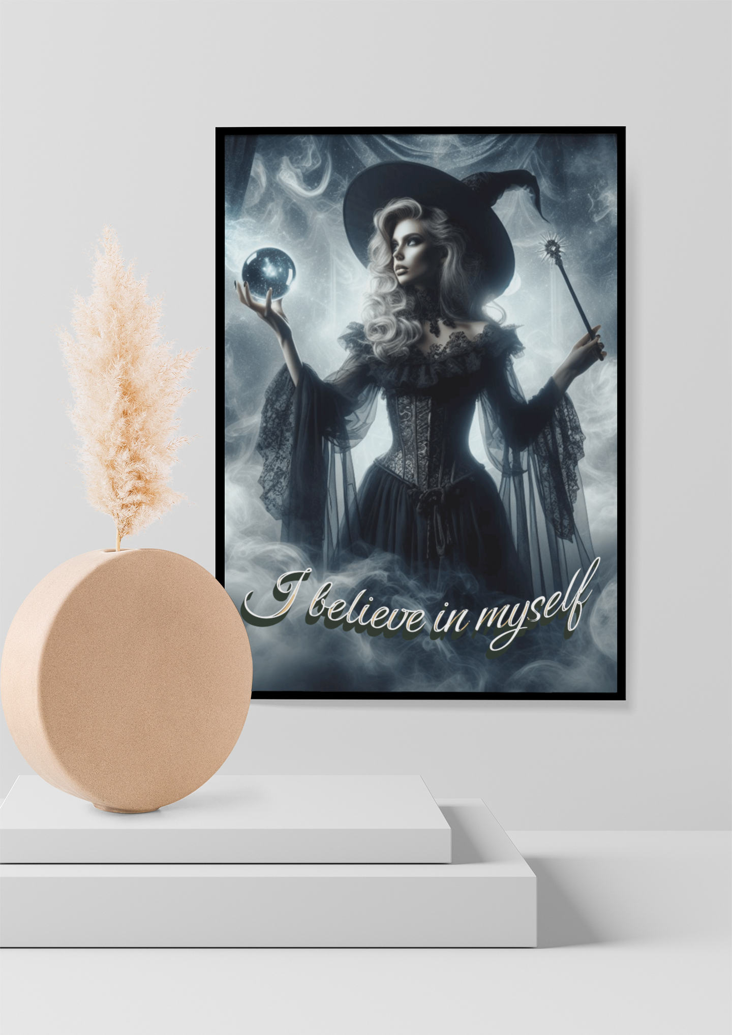 I Believe in Myself - Framed Matte Canvas Print
