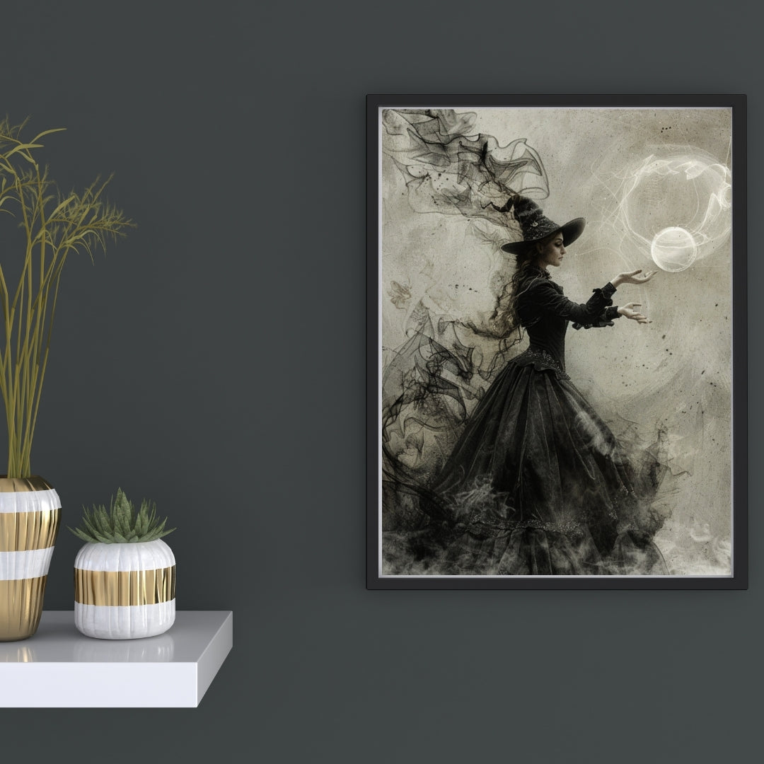 Coven Chronicles - Framed Matte Canvas Print
