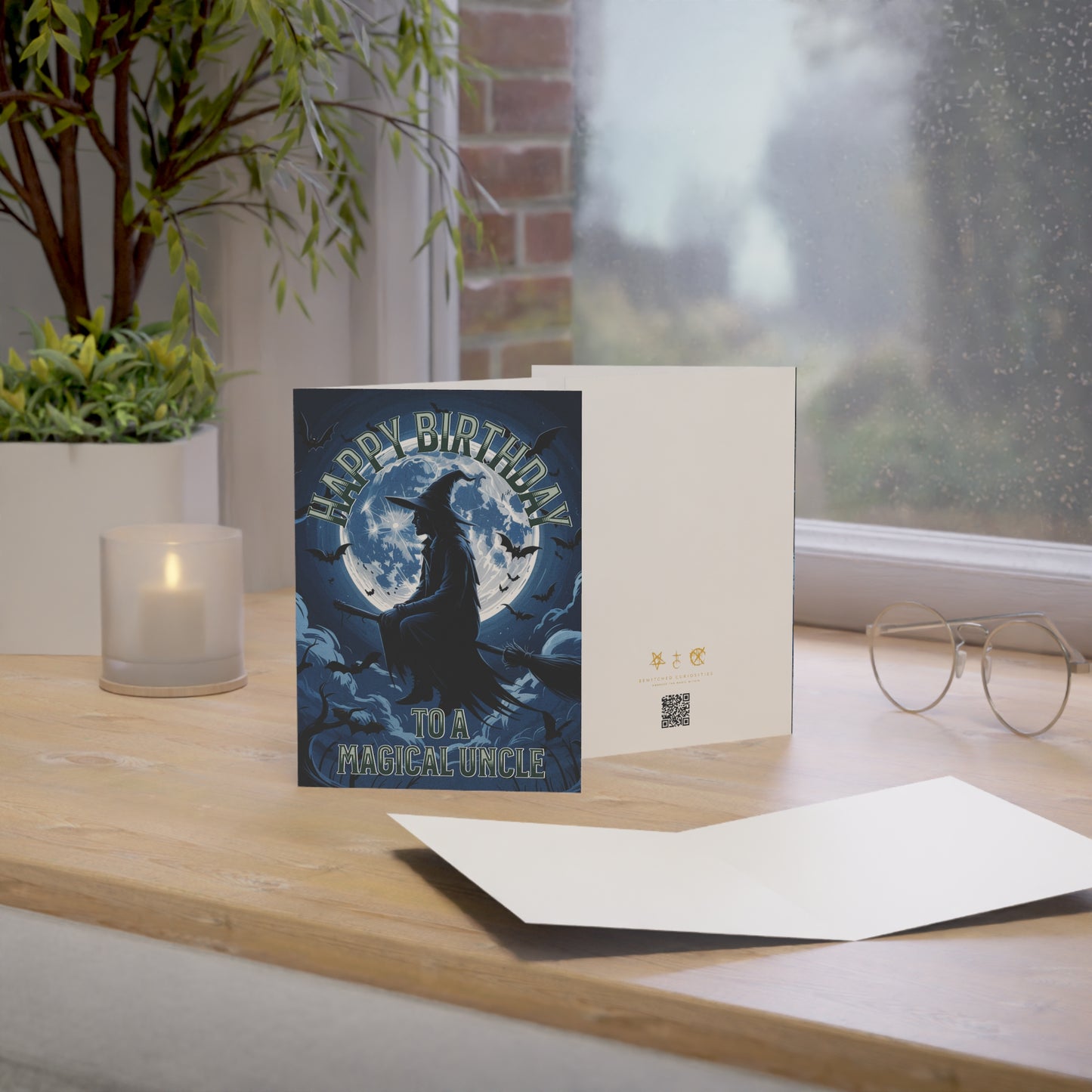 Magical Uncle - Alternative Birthday Wishes Card