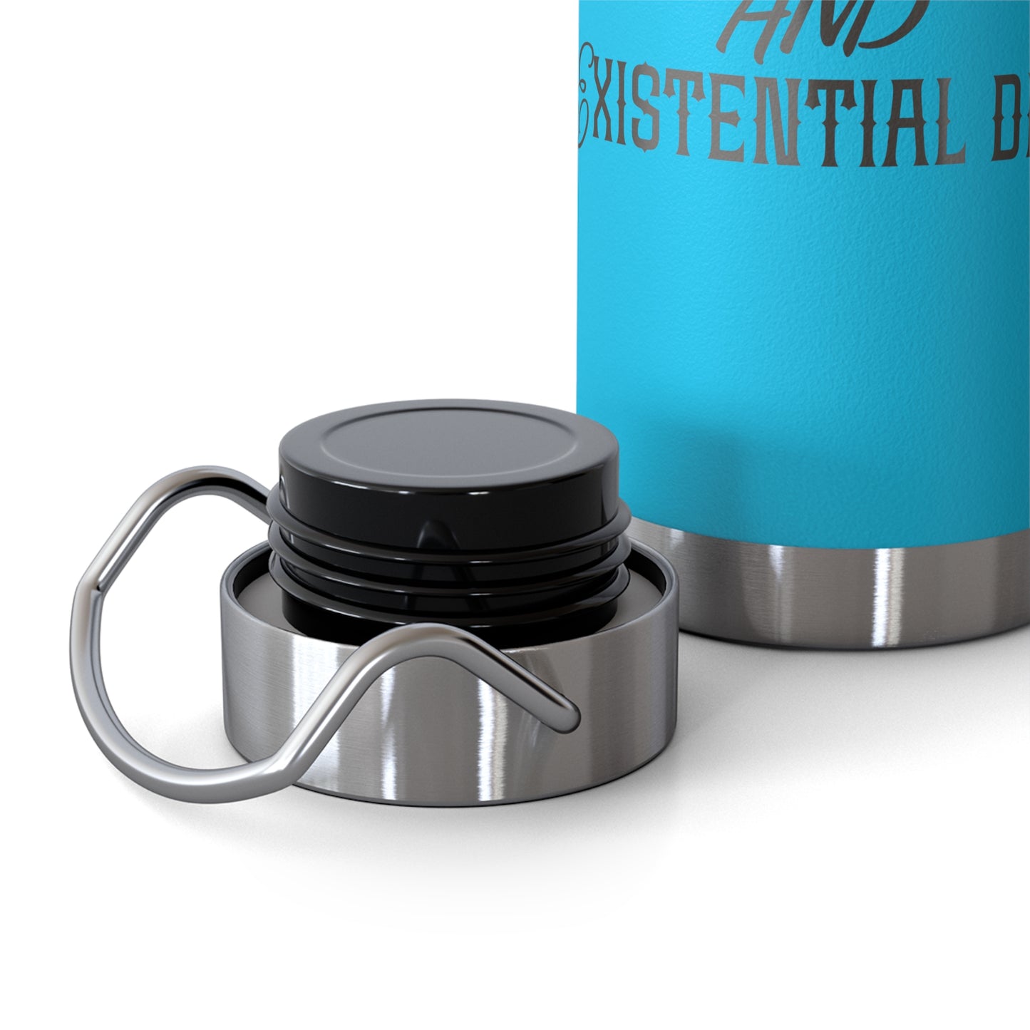 Fueled by Sarcasm - Copper Vacuum Insulated Bottle, 22oz