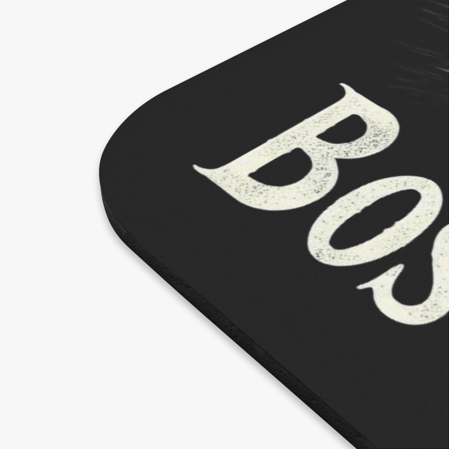 Boss Witch - Black - Gothic-Themed Rubber Based Mouse Pad