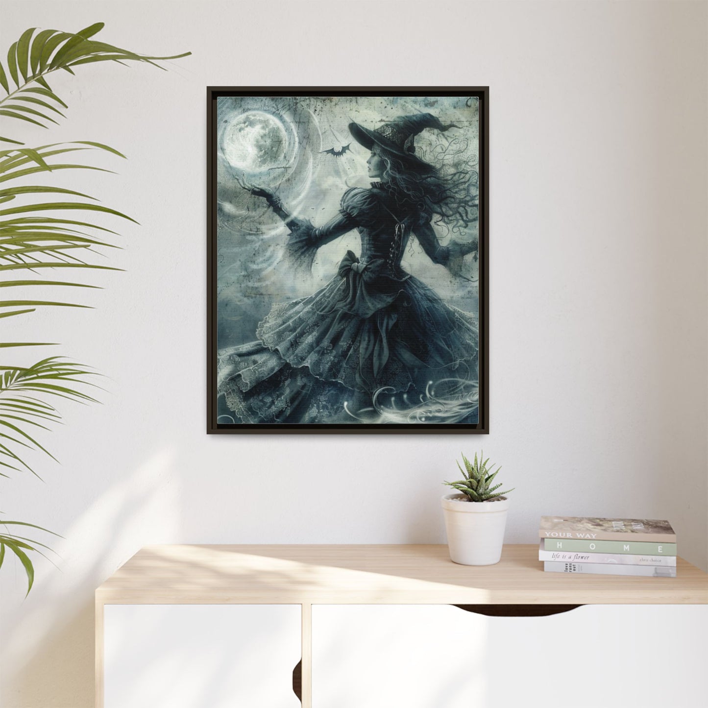 Enchanted Elegance - Framed Matte Canvas Print