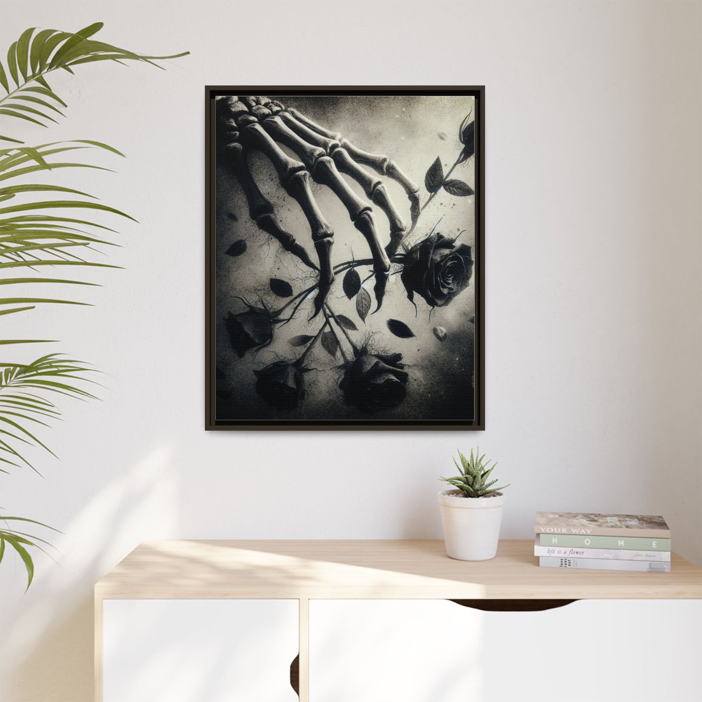Eternal Decay - Framed Matte Canvas Art