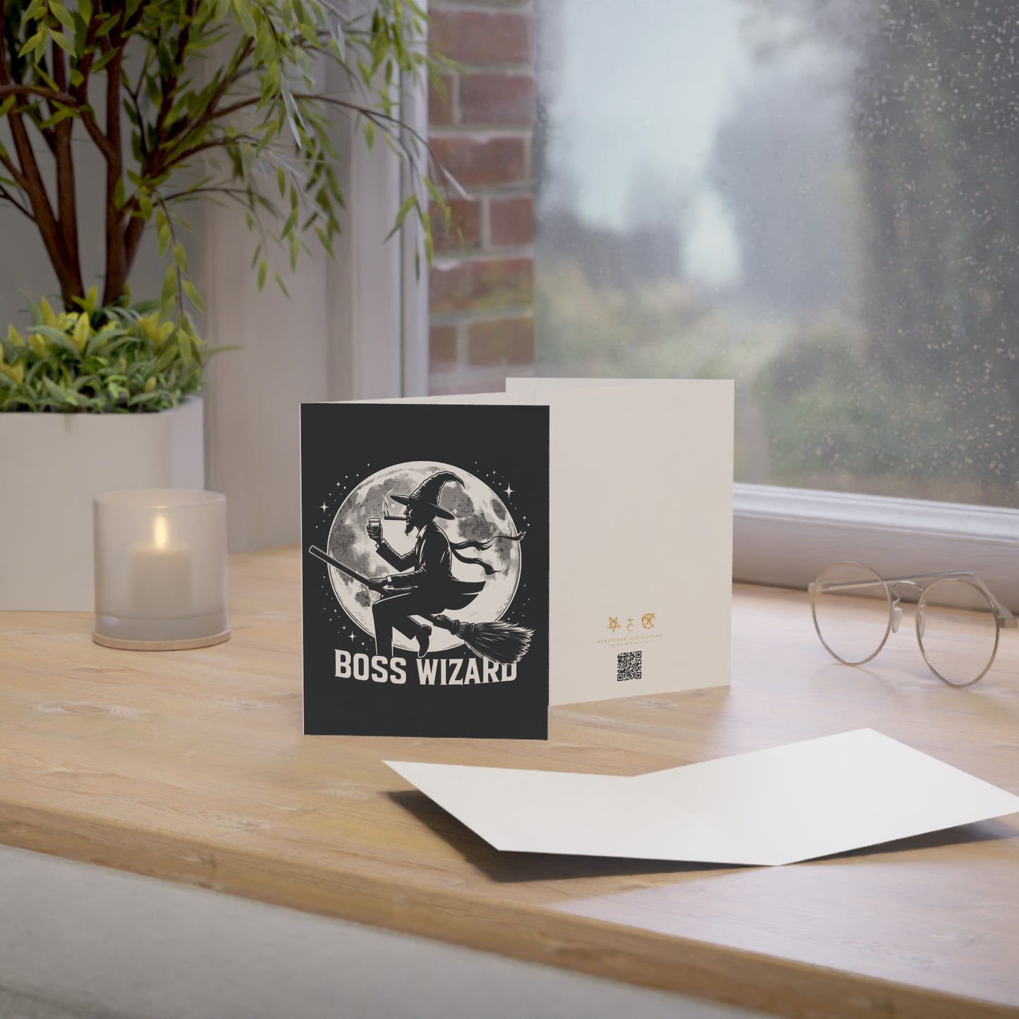 Boss Wizard - Alternative Greeting Card