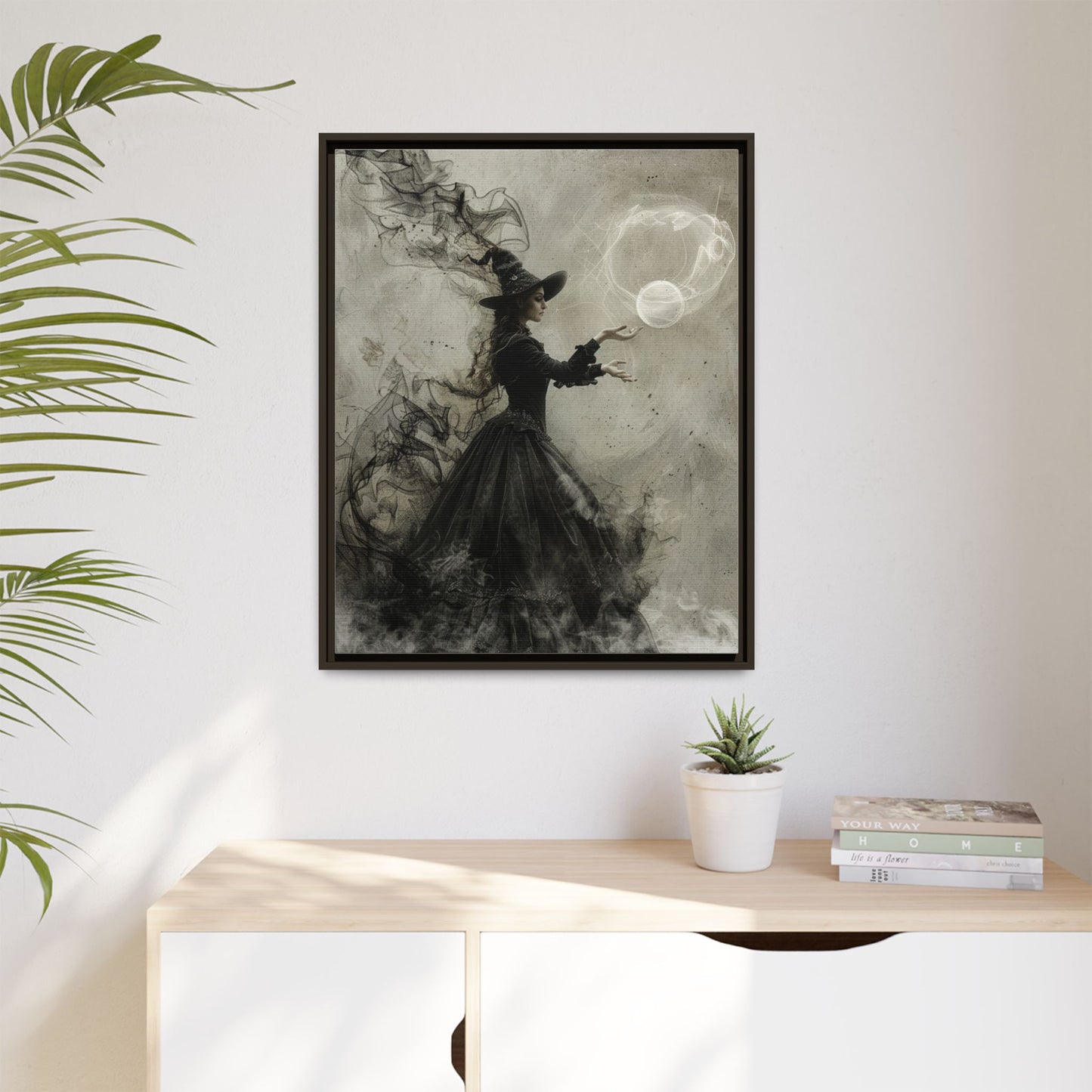 Coven Chronicles - Framed Matte Canvas Print