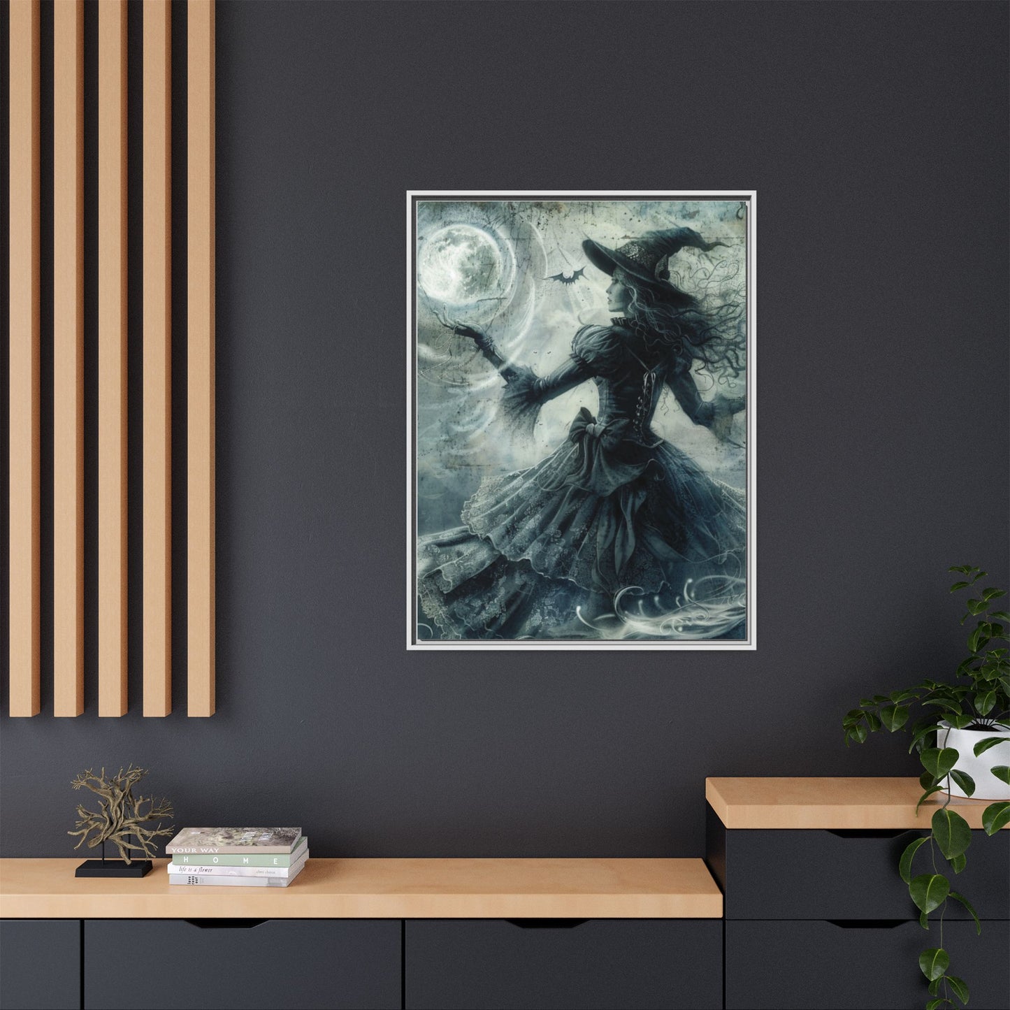 Enchanted Elegance - Framed Matte Canvas Print