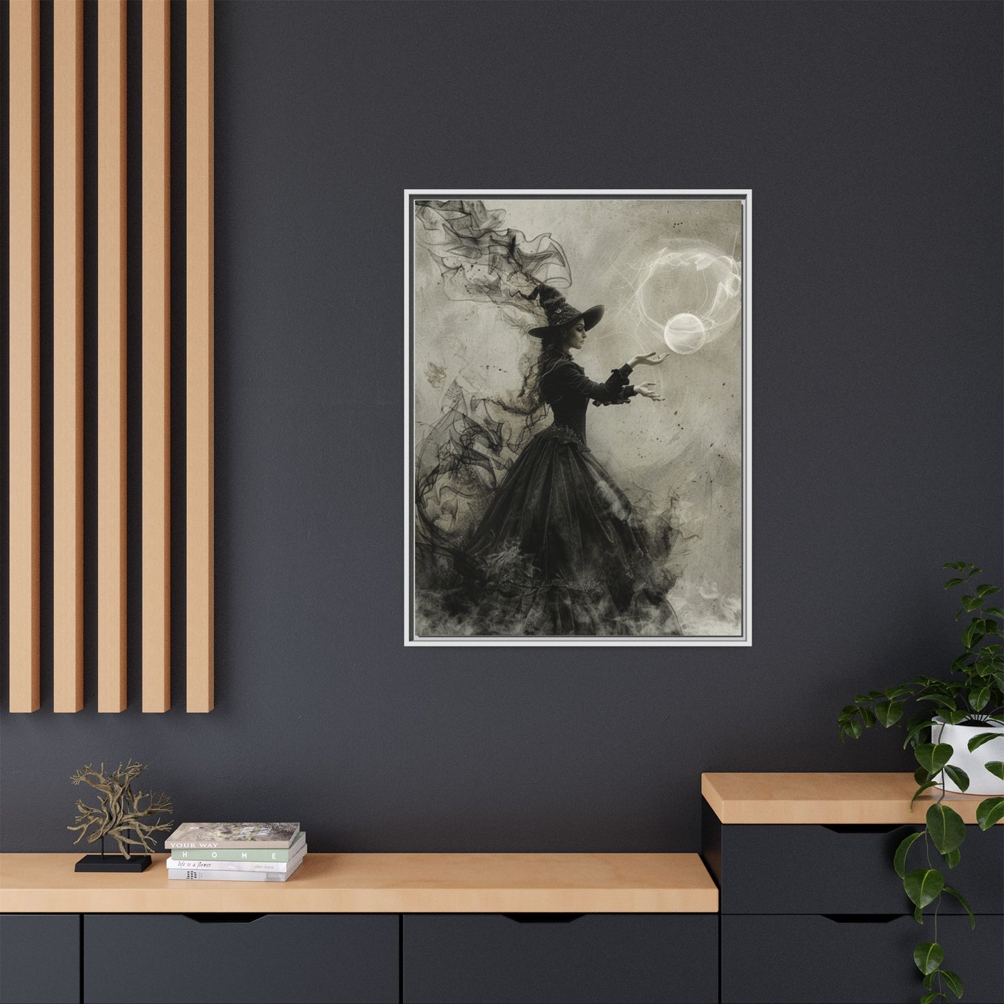 Coven Chronicles - Framed Matte Canvas Print