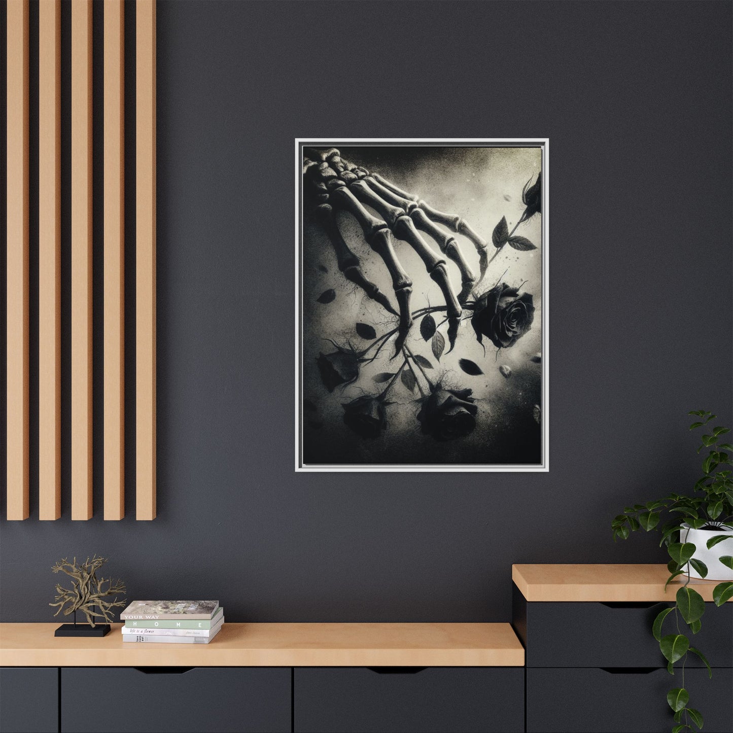 Eternal Decay - Framed Matte Canvas Art