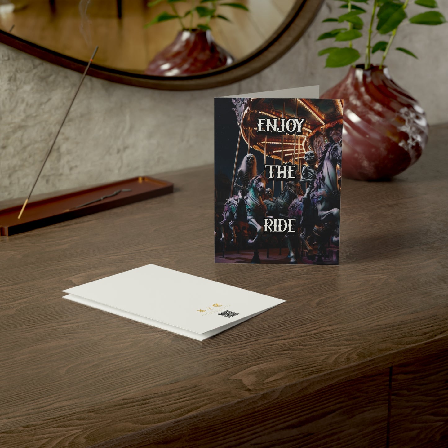Enjoy the Ride - Alternative Greeting Card