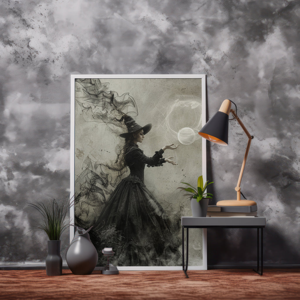 Coven Chronicles - Framed Matte Canvas Print