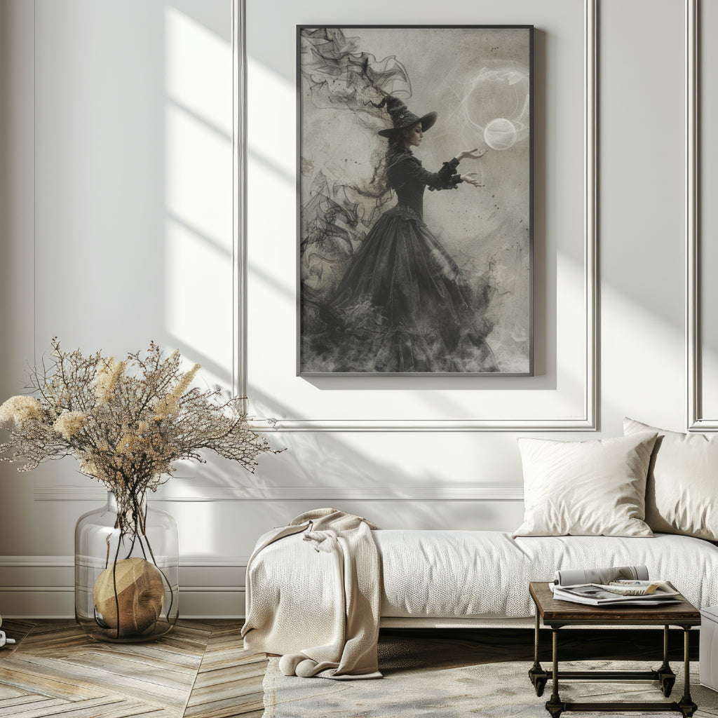 Coven Chronicles - Framed Matte Canvas Print