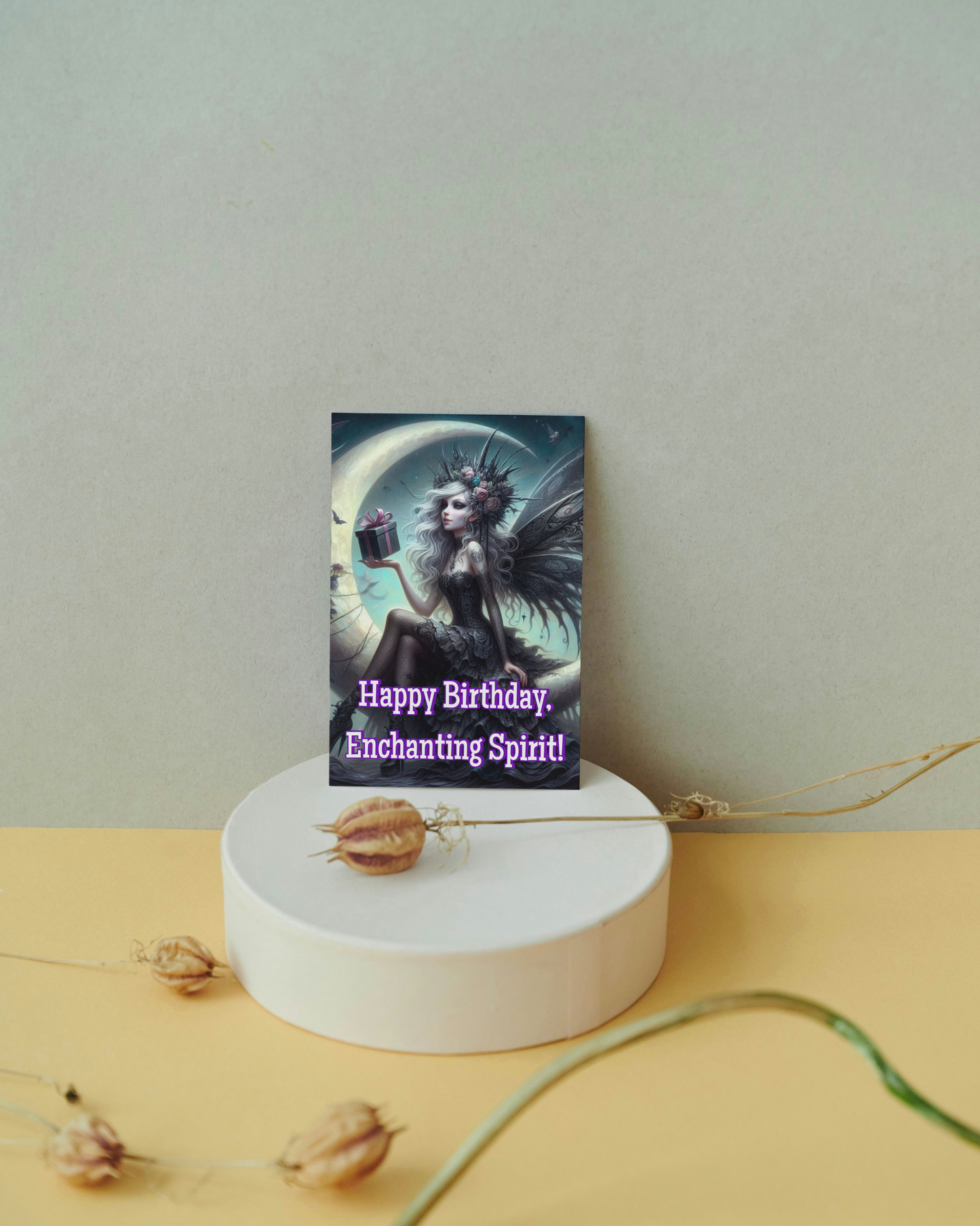 Enchanting Spirit - Alternative Birthday Wishes Card