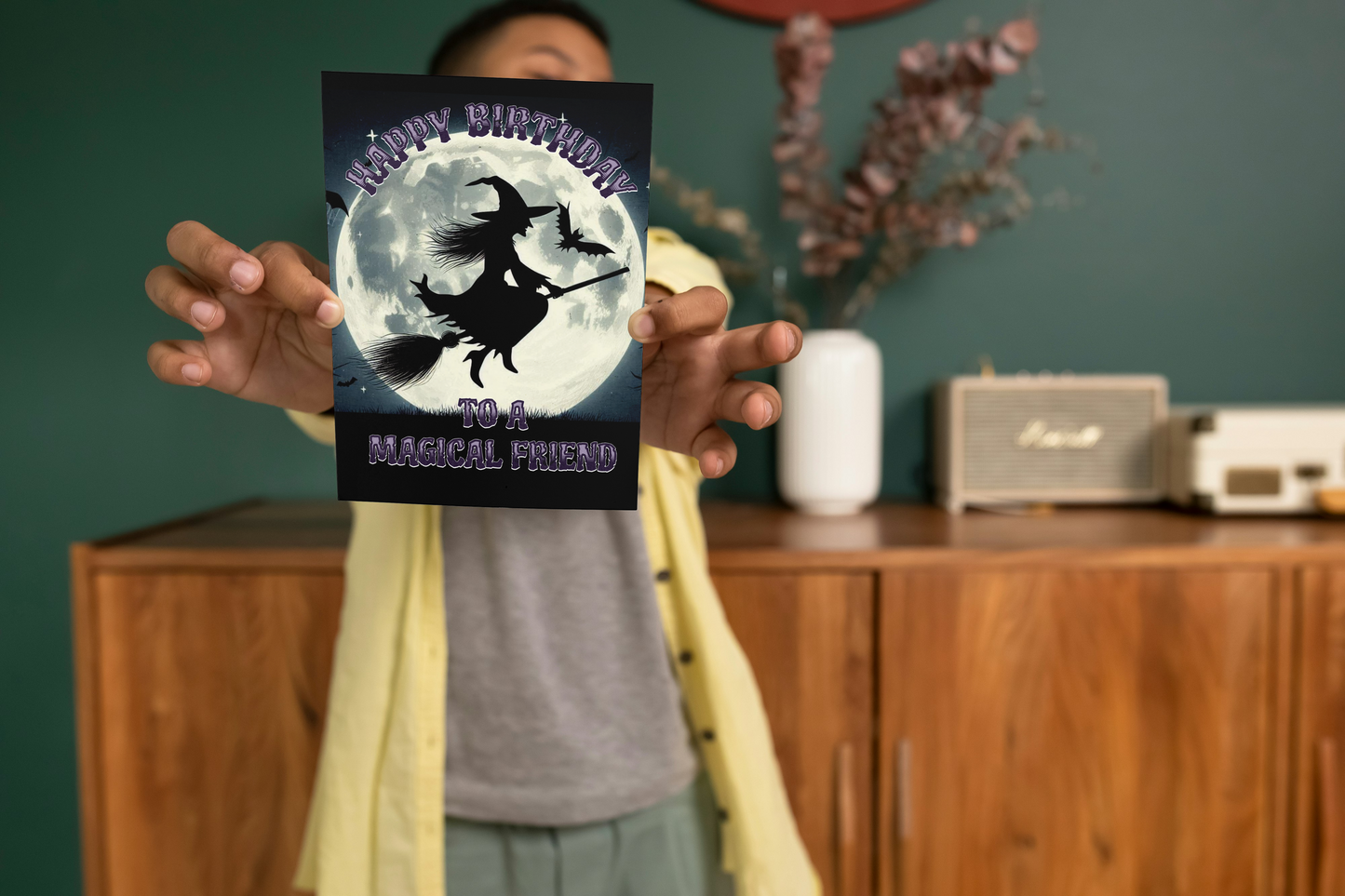 Magical Friend - Alternative Birthday Wishes Card