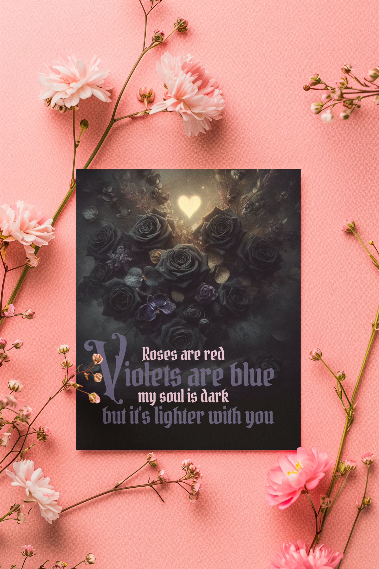 Lighter with You - Alternative Greeting Card