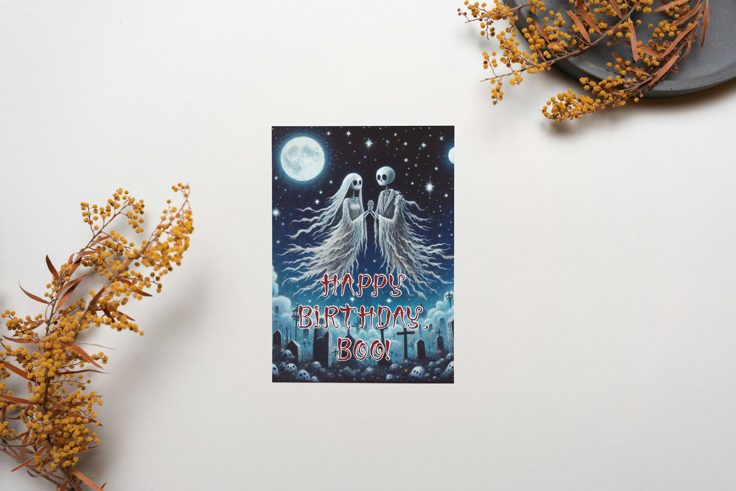 Happy Birthday, Boo - Alternative Birthday Wishes Card