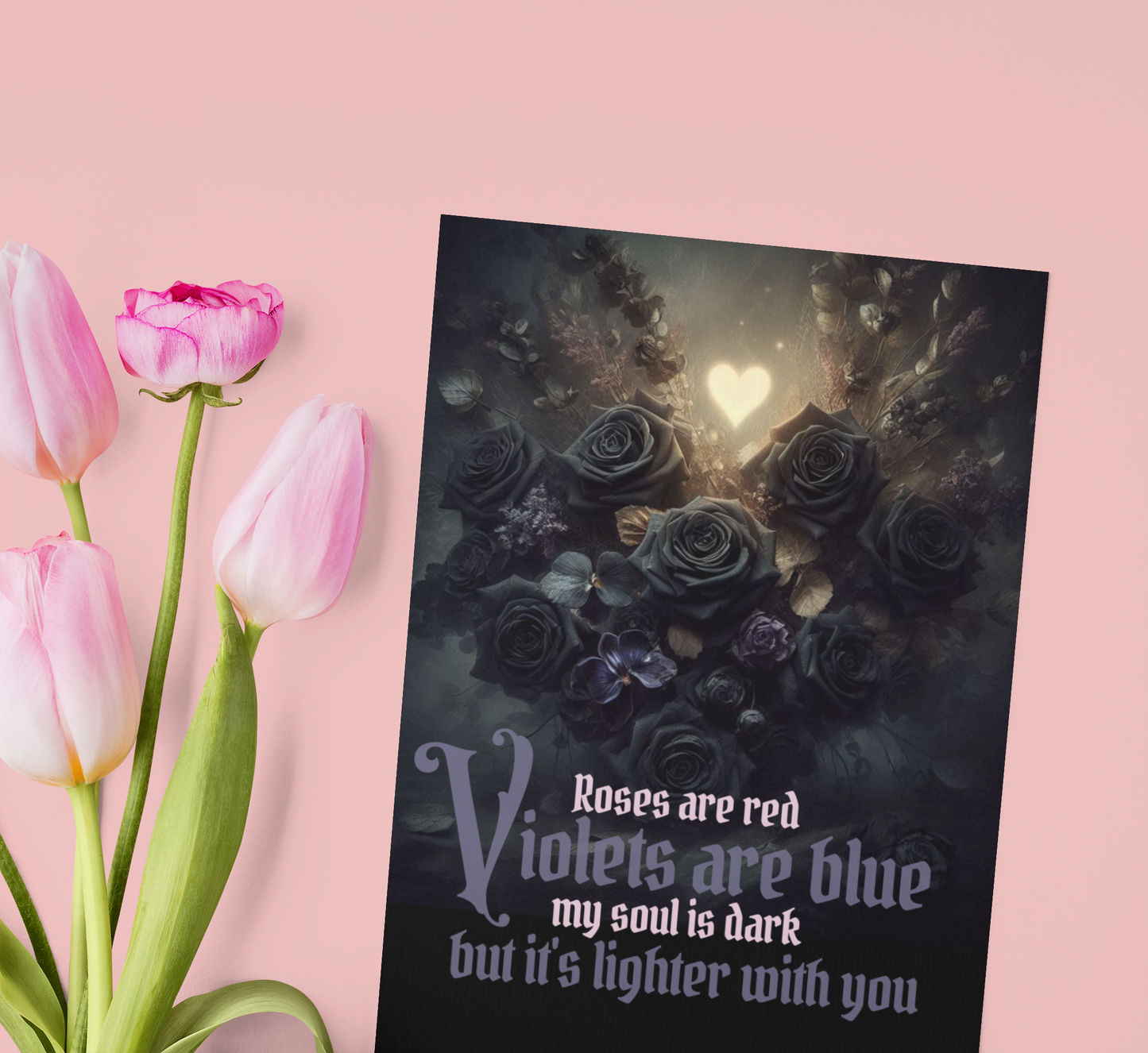 Lighter with You - Alternative Greeting Card