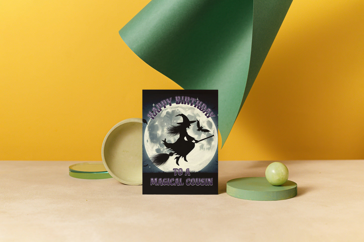 Magical Cousin - Alternative Birthday Wishes Card