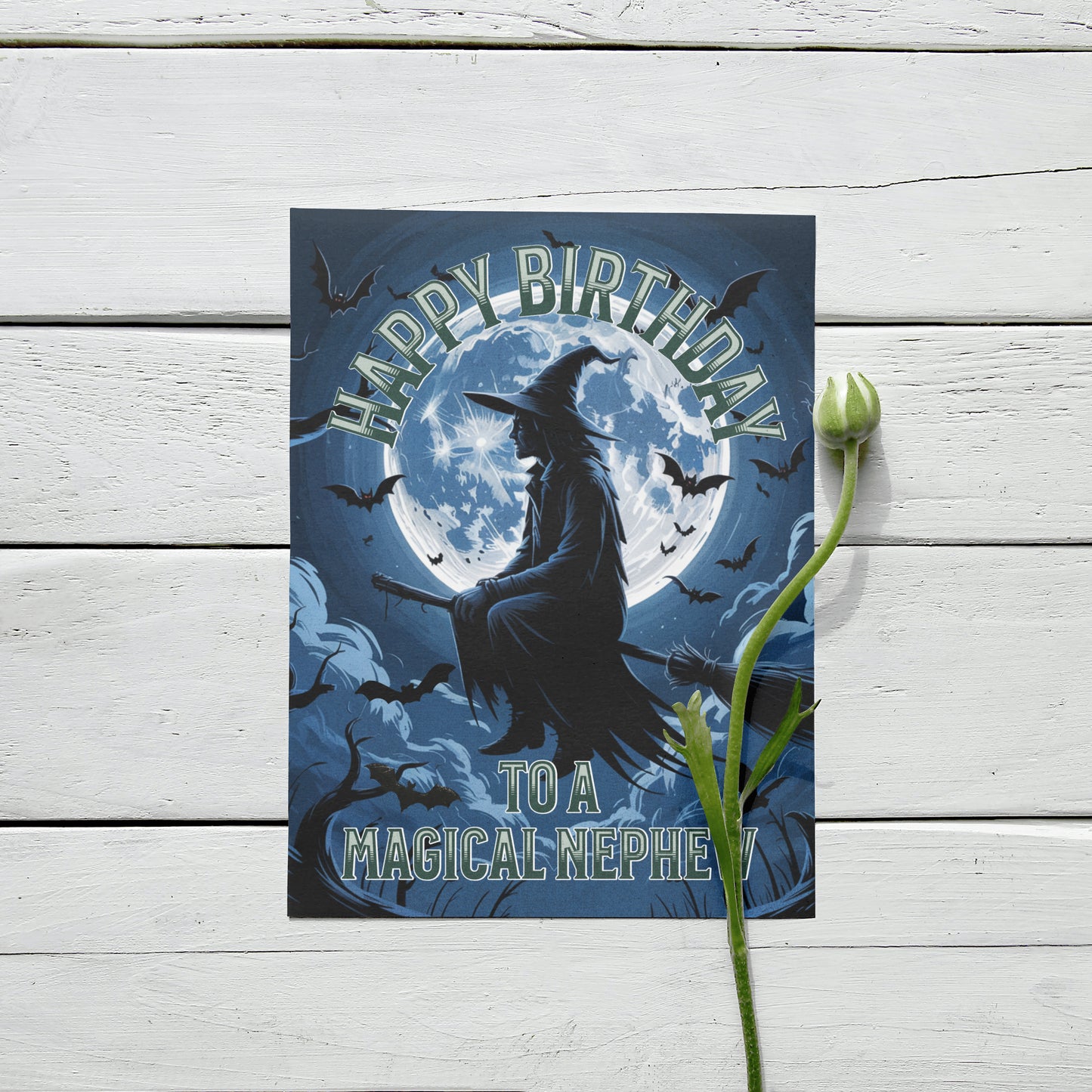 Magical Nephew - Alternative Birthday Wishes Card