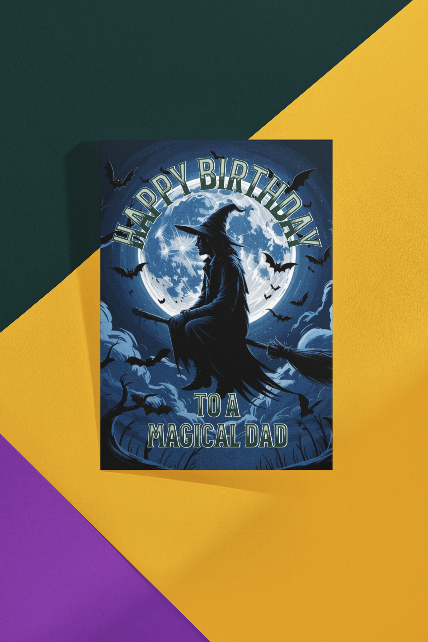 Magical Dad - Alternative Birthday Wishes Card