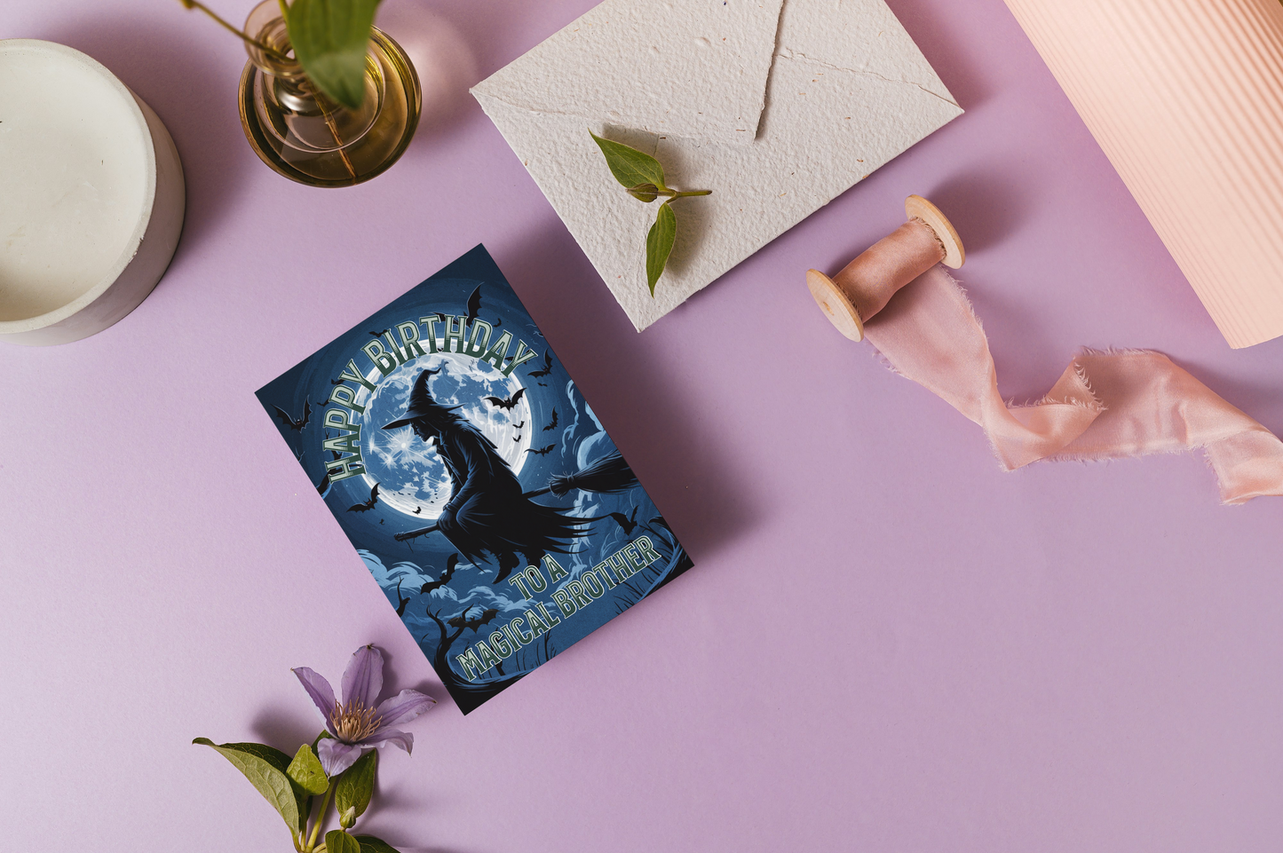 Magical Brother - Alternative Birthday Wishes Card