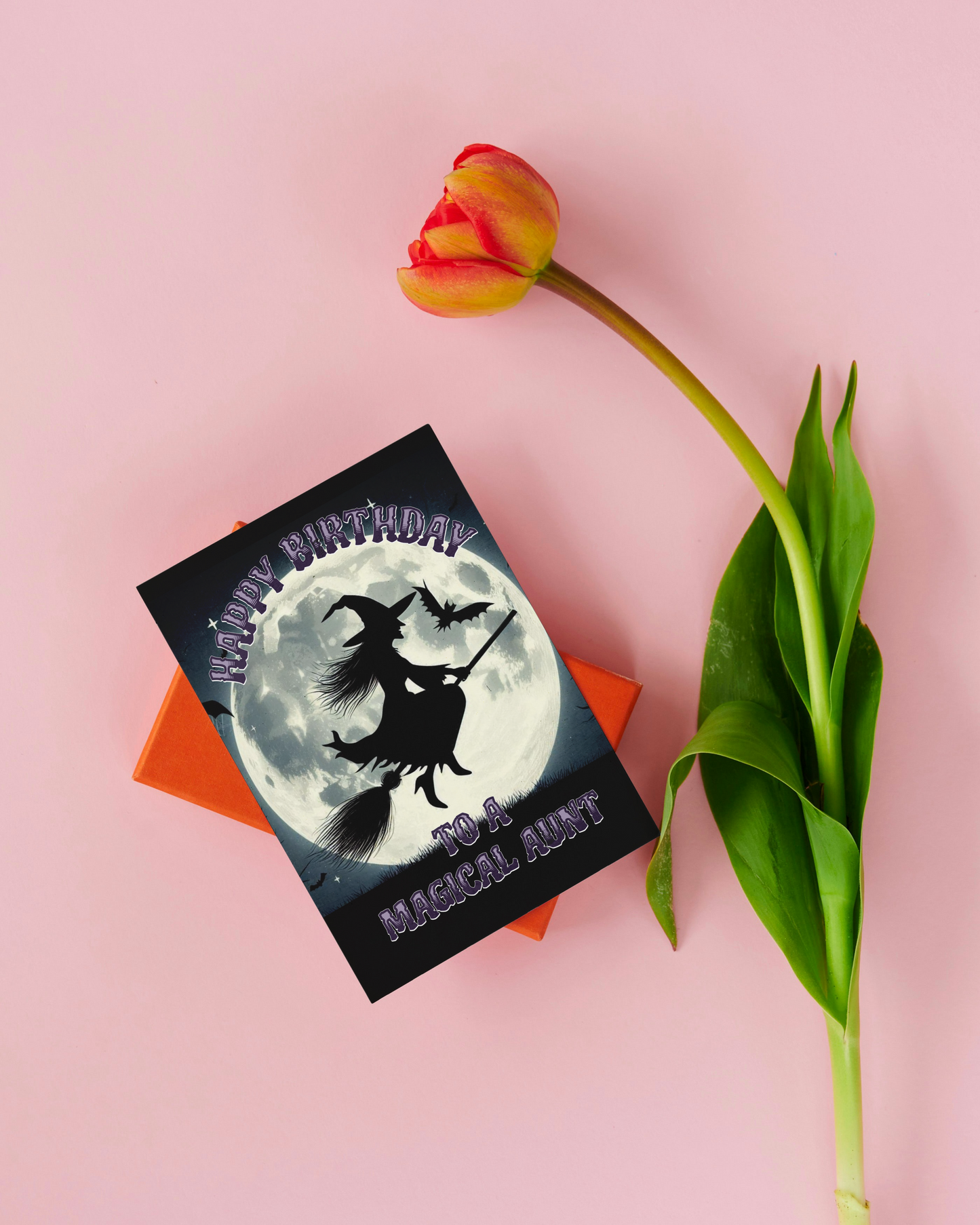 Magical Aunt - Alternative Birthday Wishes Card