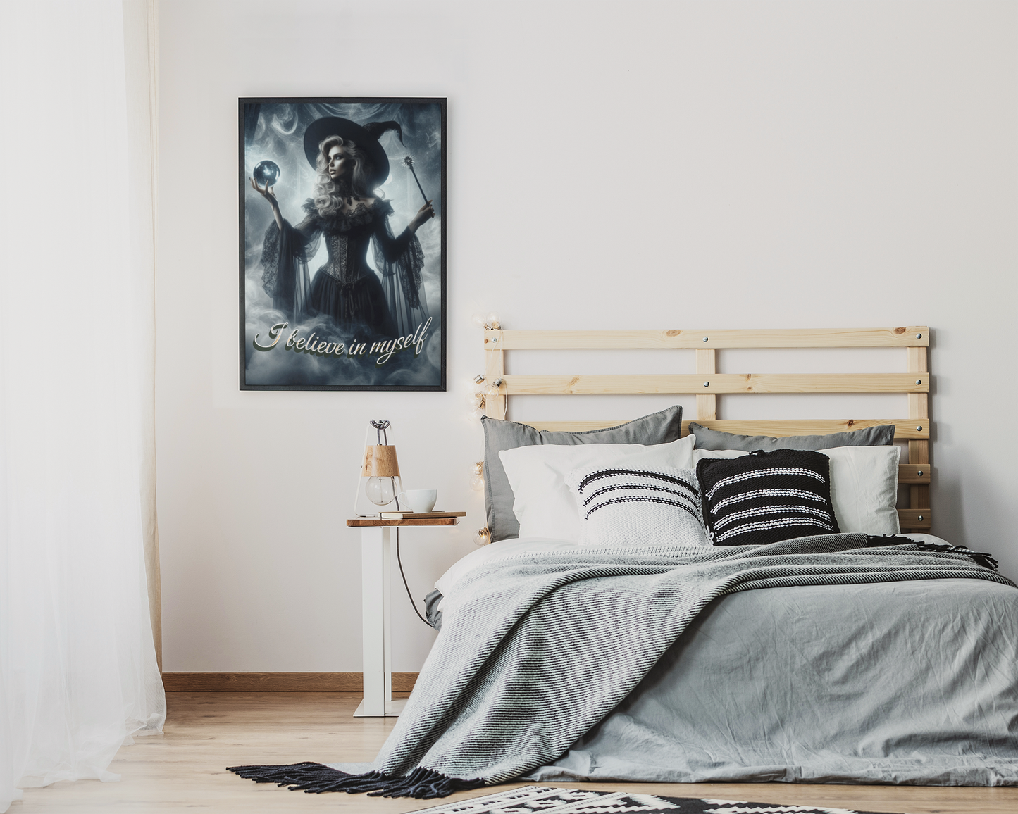 I Believe in Myself - Framed Matte Canvas Print