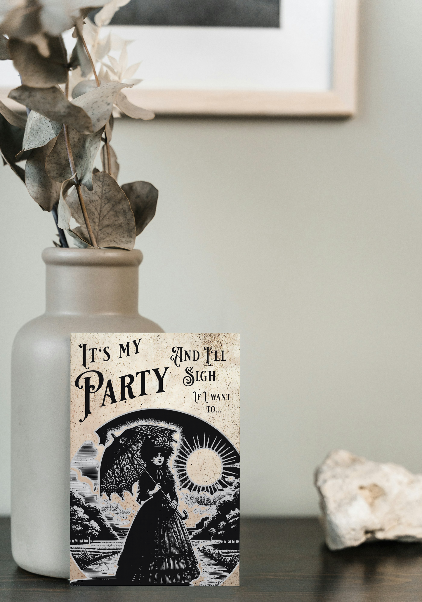 It's my Party - Alternative Birthday Wishes Card