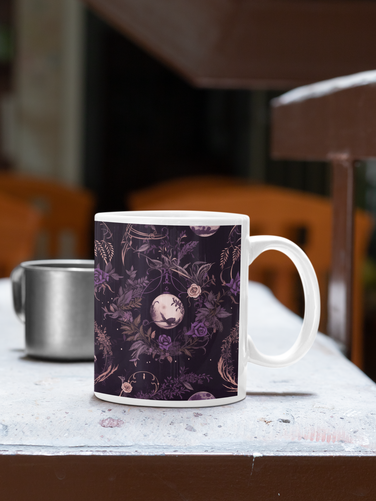 Moonlit Blooms Jumbo Mug, 20oz