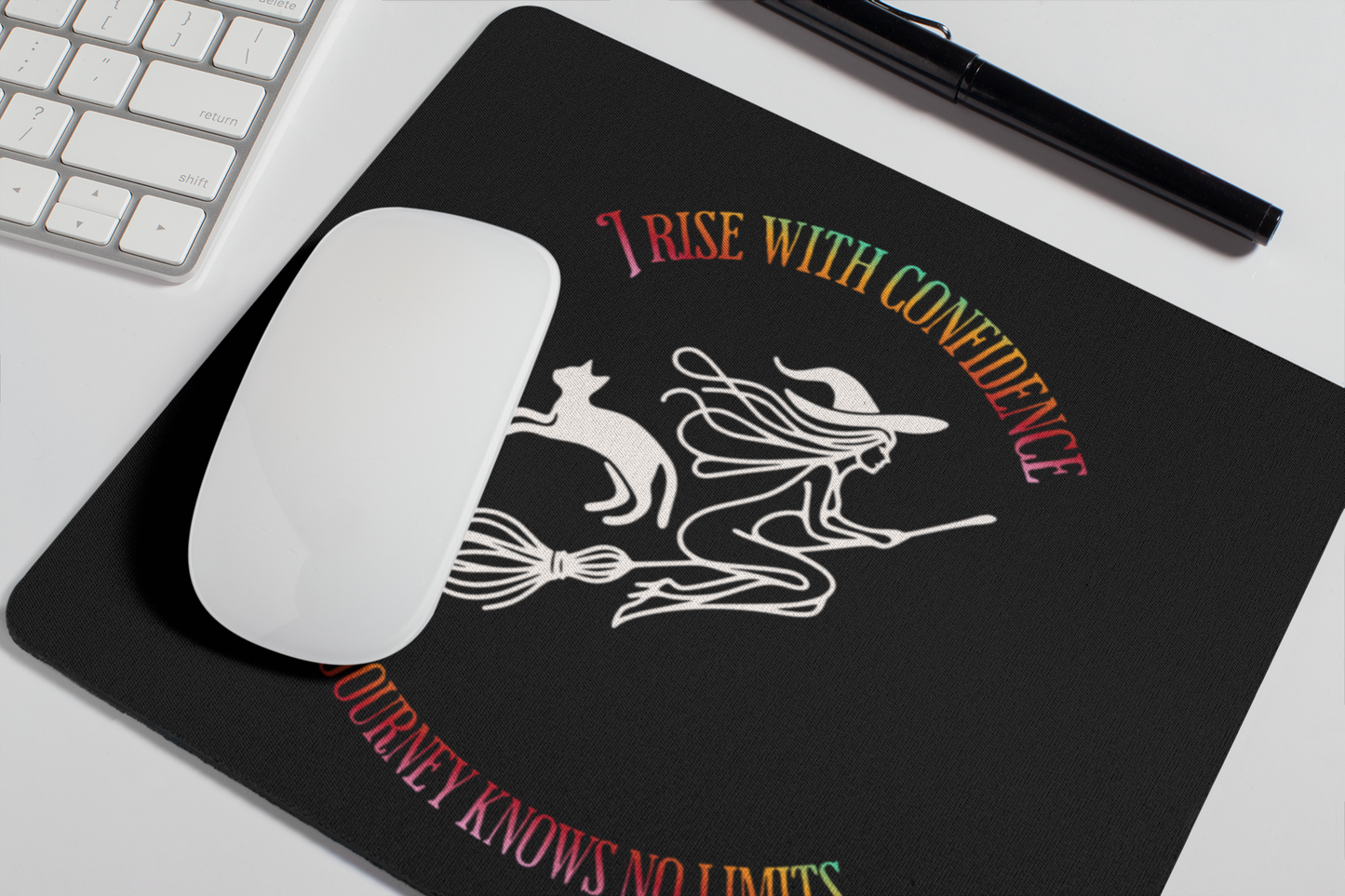 No Limits - Black - Gothic-Themed Mouse Pad