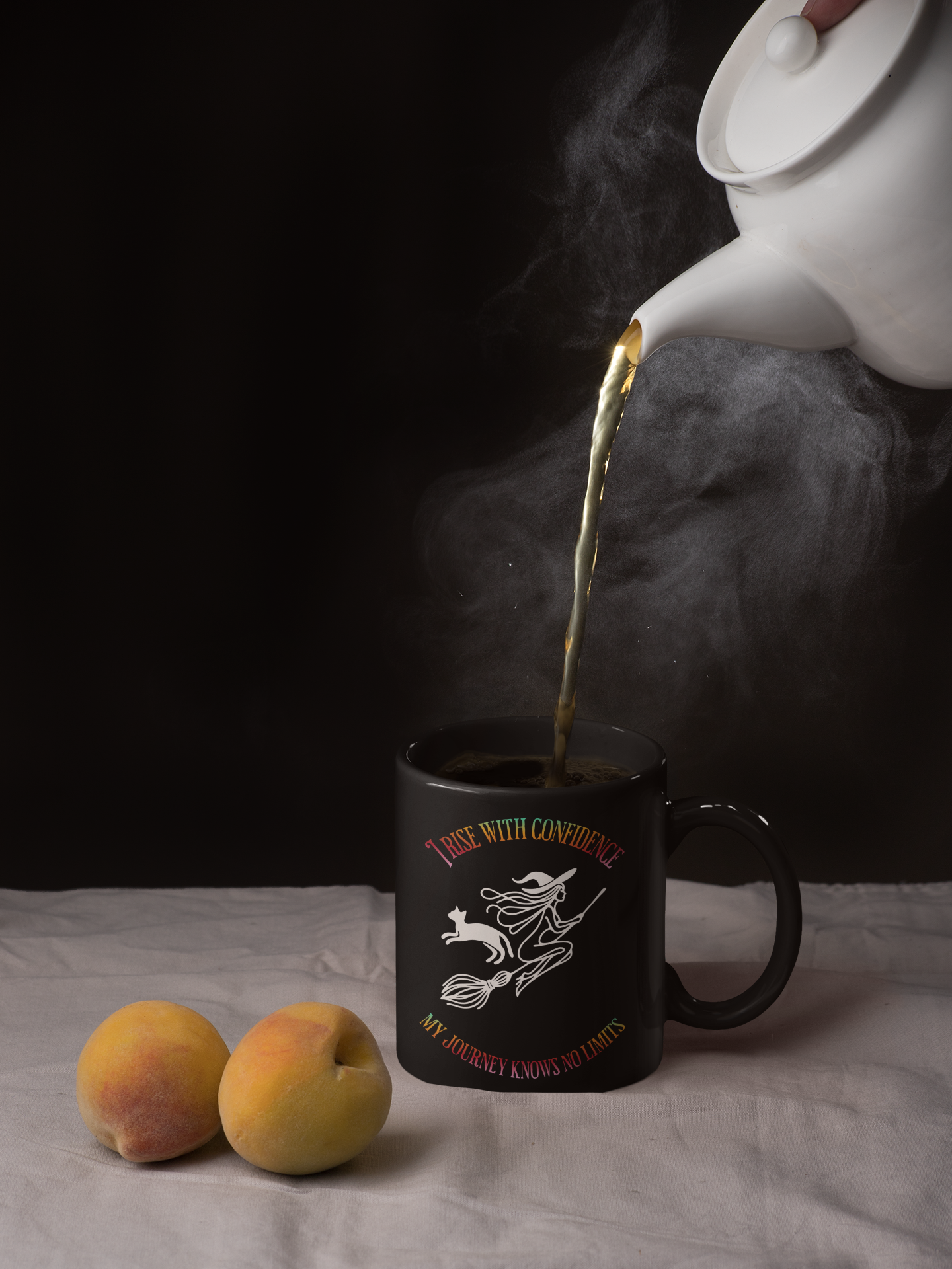 No Limits - 11oz White Mug - Gothic Ceramic Mug
