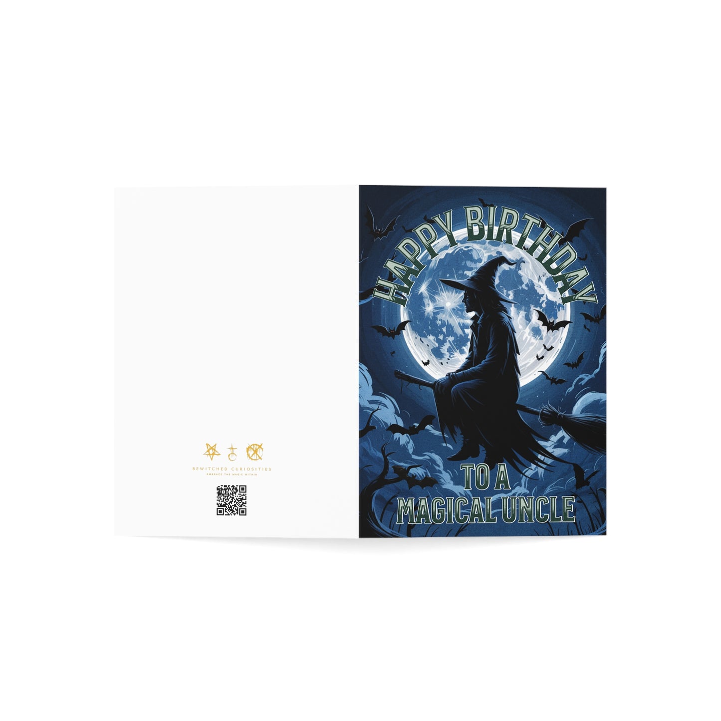 Magical Uncle - Alternative Birthday Wishes Card