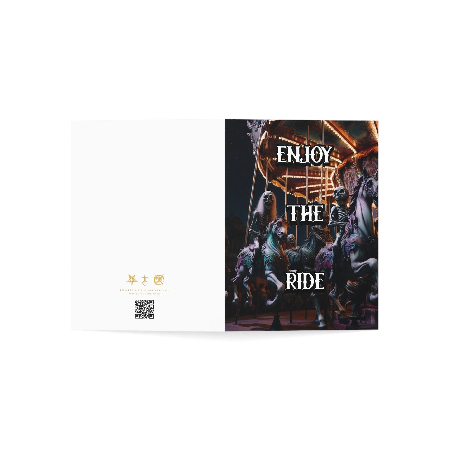 Enjoy the Ride - Alternative Greeting Card