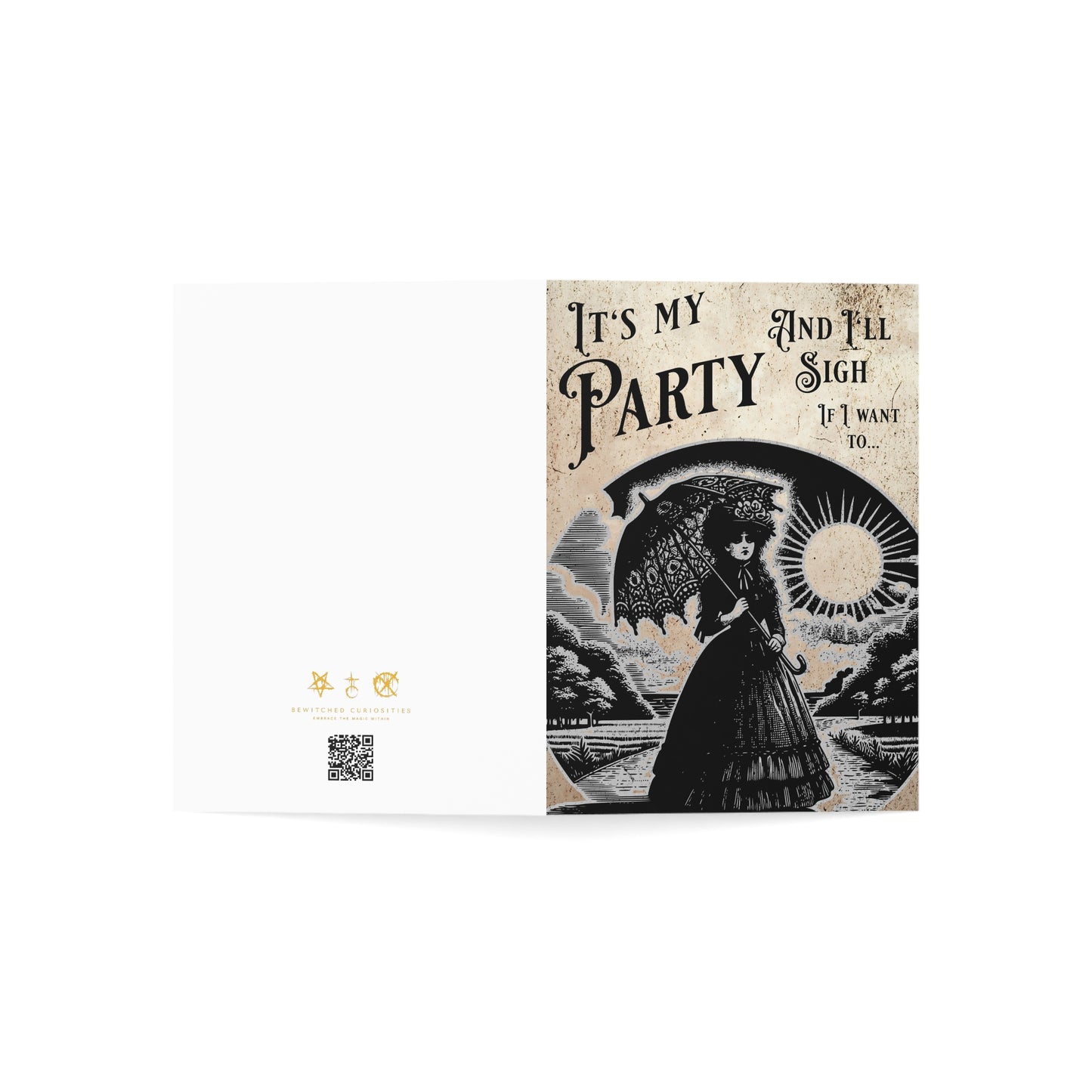 It's my Party - Alternative Birthday Wishes Card