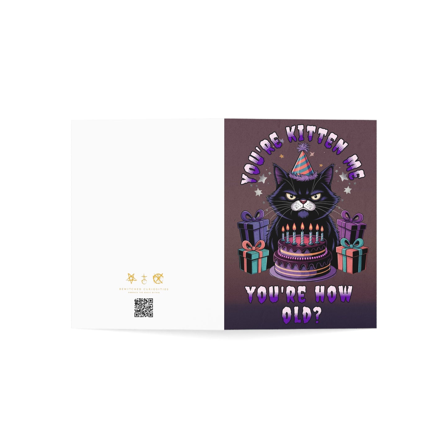 You're How Old? - Alternative Birthday Card