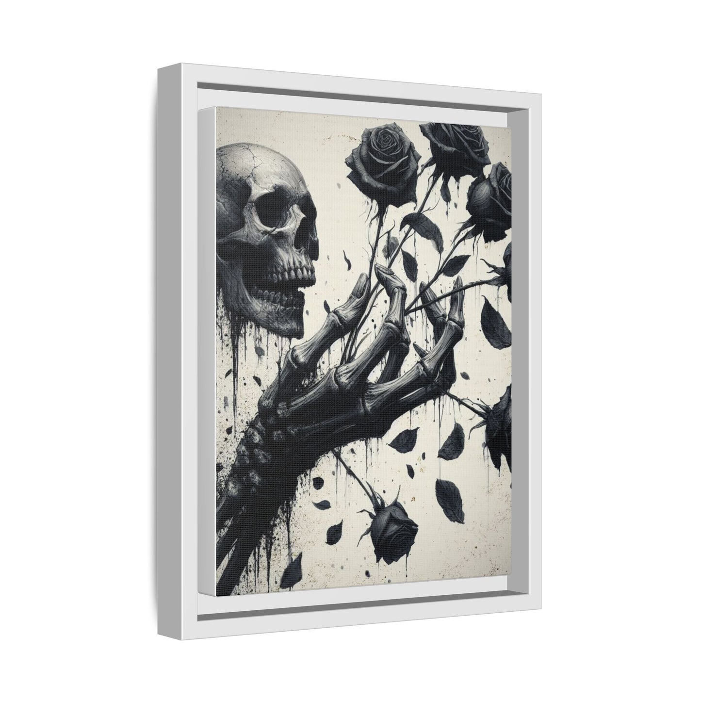Sage Secrets - Gothic Framed Matte Canvas Print